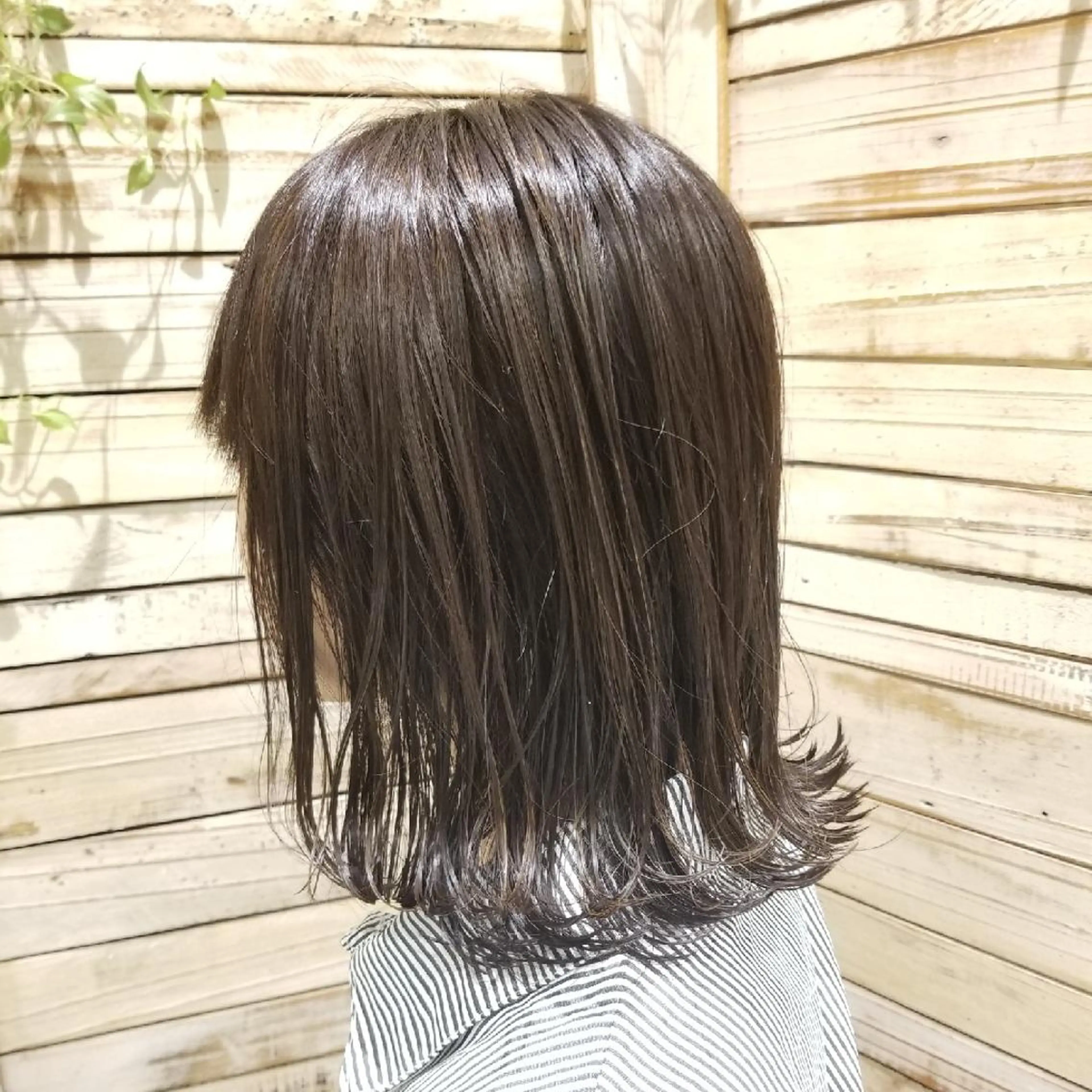 ミディアム 縮毛矯正 Ash 店長　山下達也のヘアスタイル