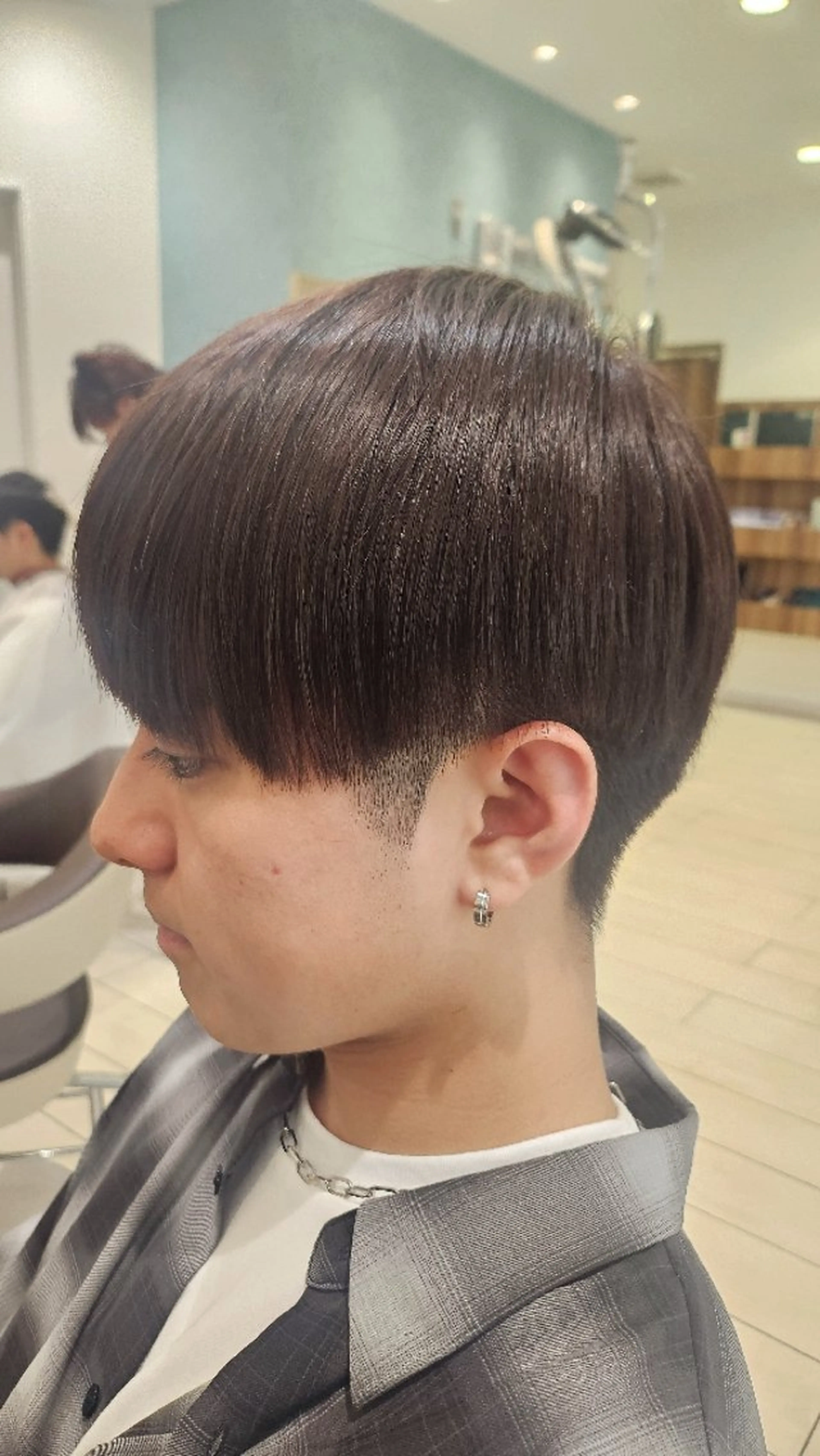 メンズ カット 縮毛矯正 パーマ/縮毛矯正/ 韓国ヘア/副店長和田のヘアスタイル