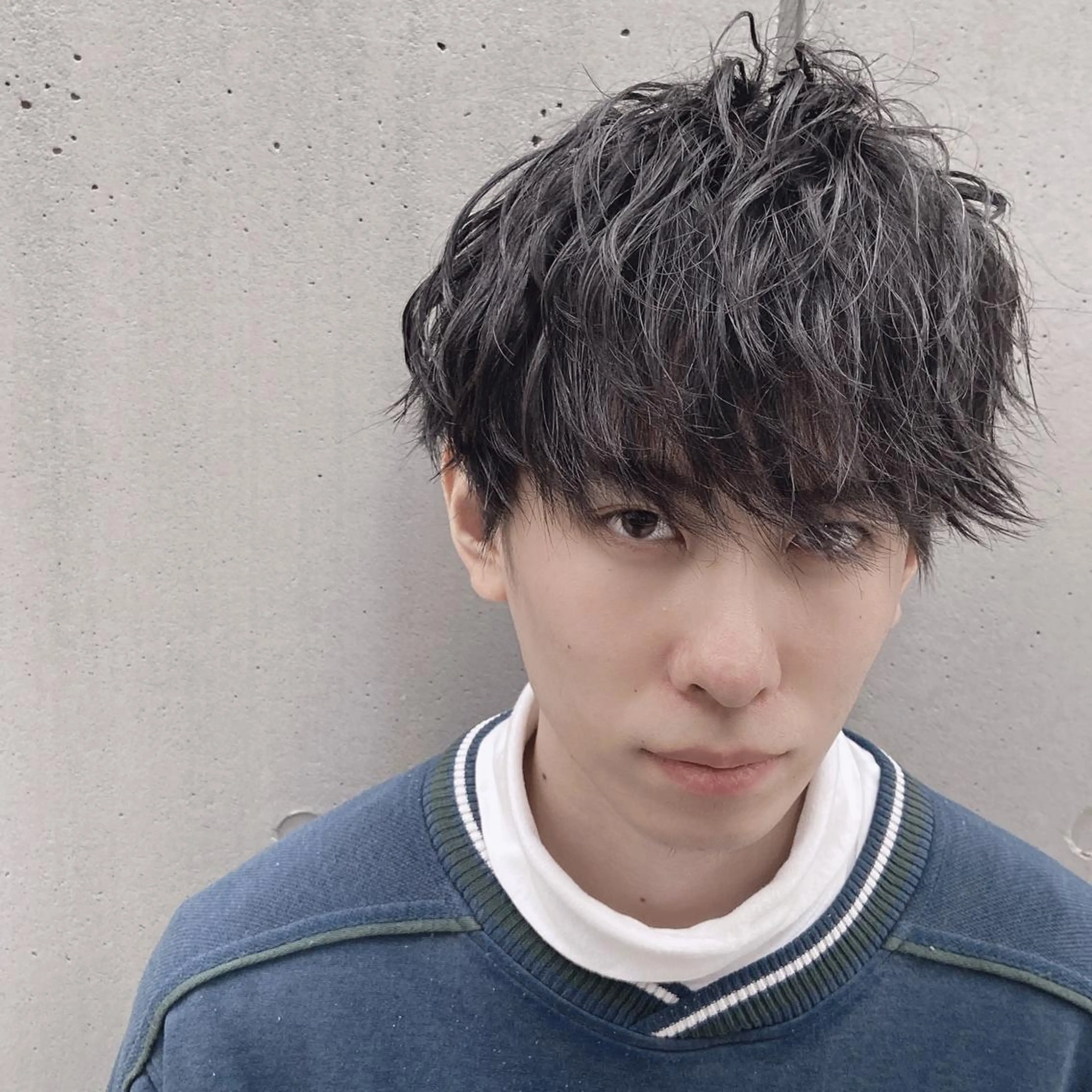 パーマ メンズ マッシュ カット パーマ トリートメント メンズ縮毛矯正 ♠️店長下平隼人のヘアスタイル