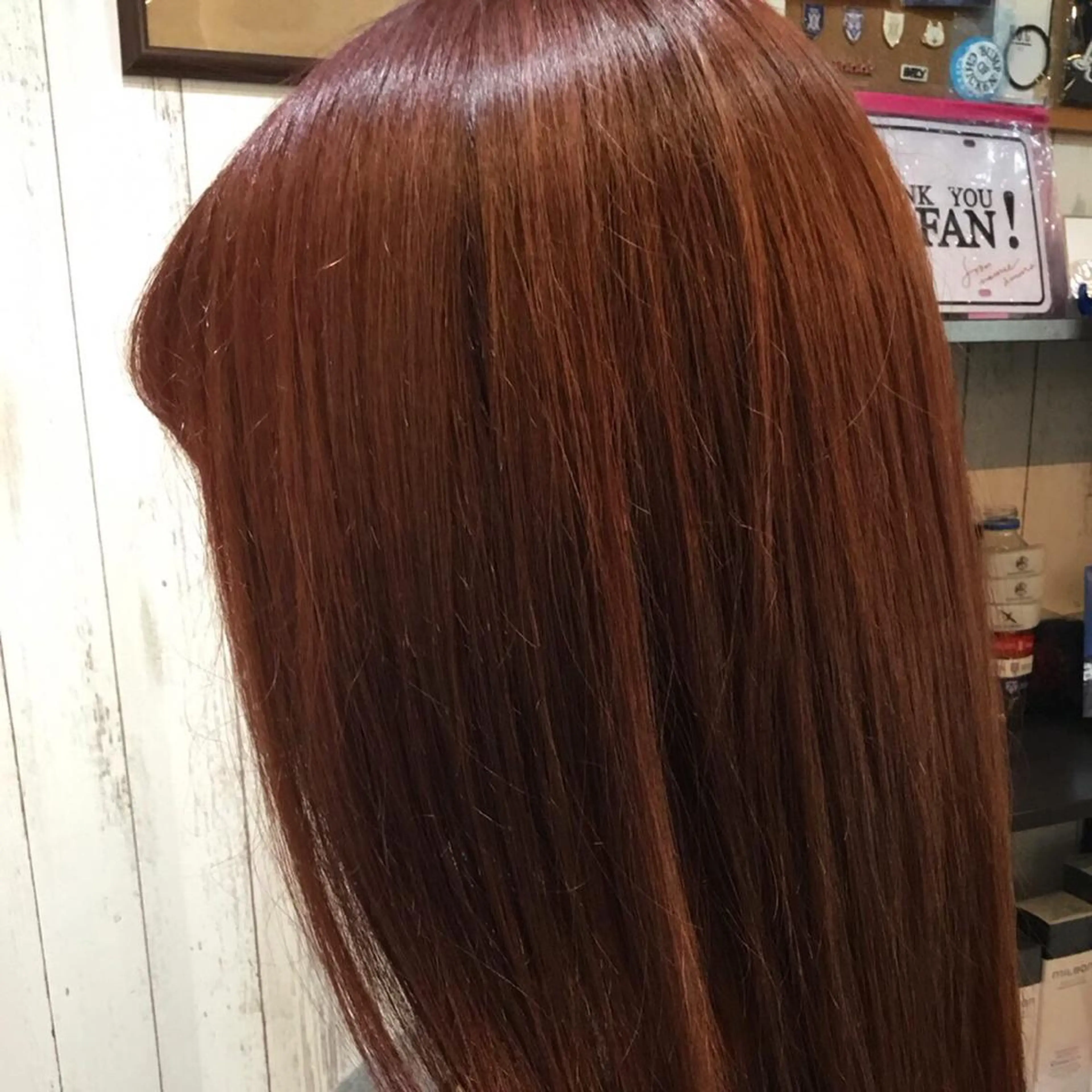 セミロング カラー embrace エンブレイスのヘアスタイル