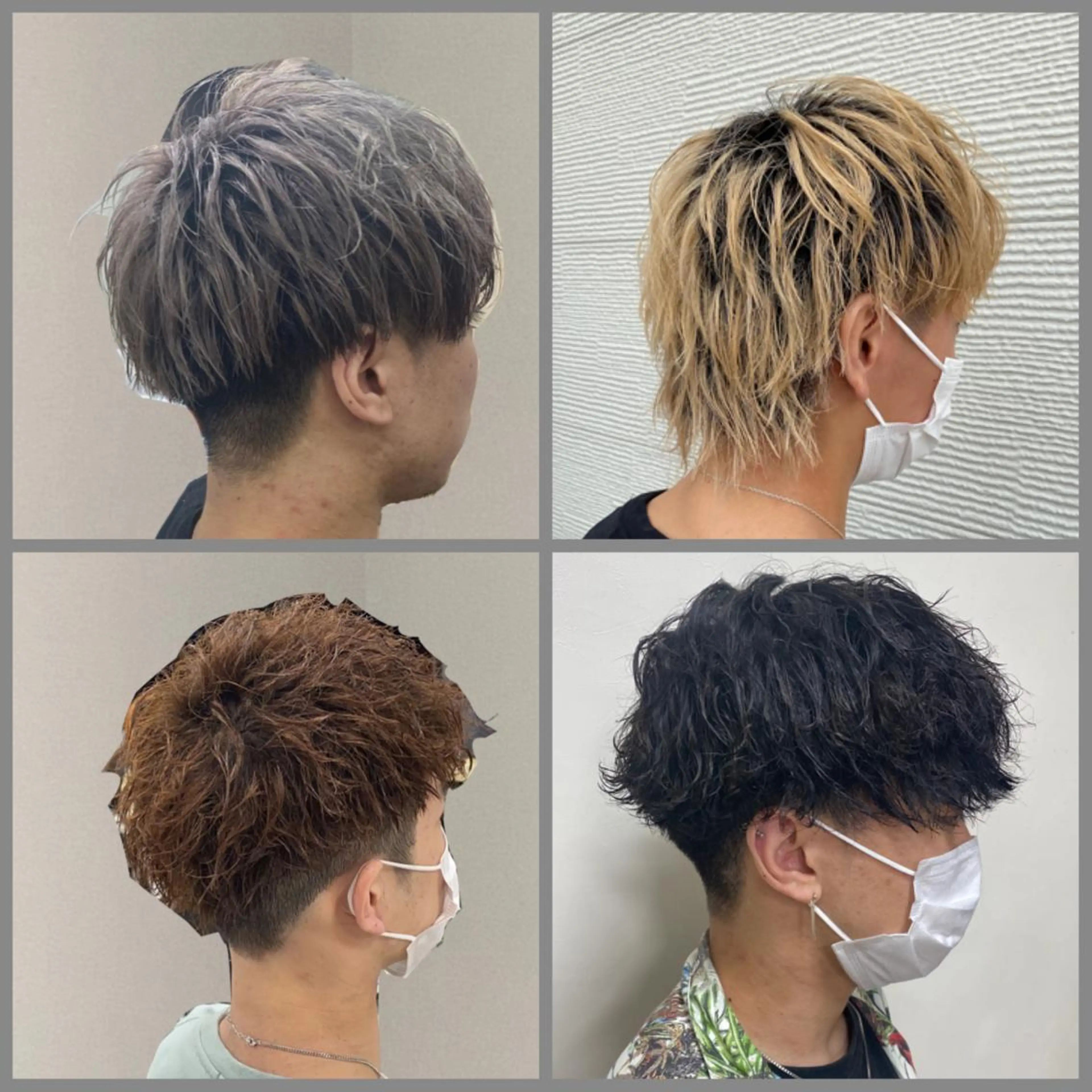 メンズ メンズパーマ ココロ☀️ CLUTCH天王寺店のヘアスタイル
