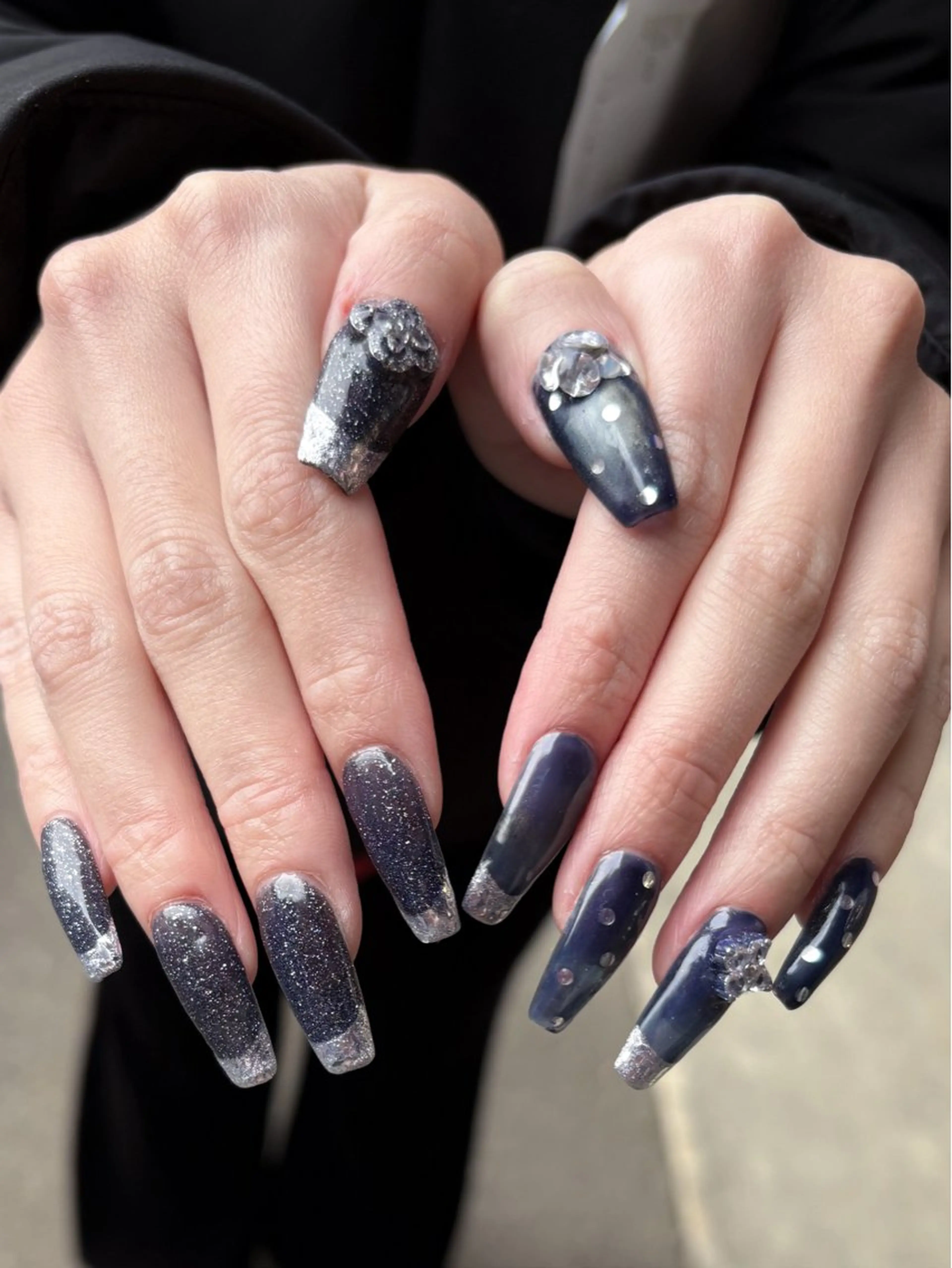 ネイル スカルプネイル ネイルチップ Belle まえだ ⋆. 𐙚 ⌒♡｡．のネイルデザイン