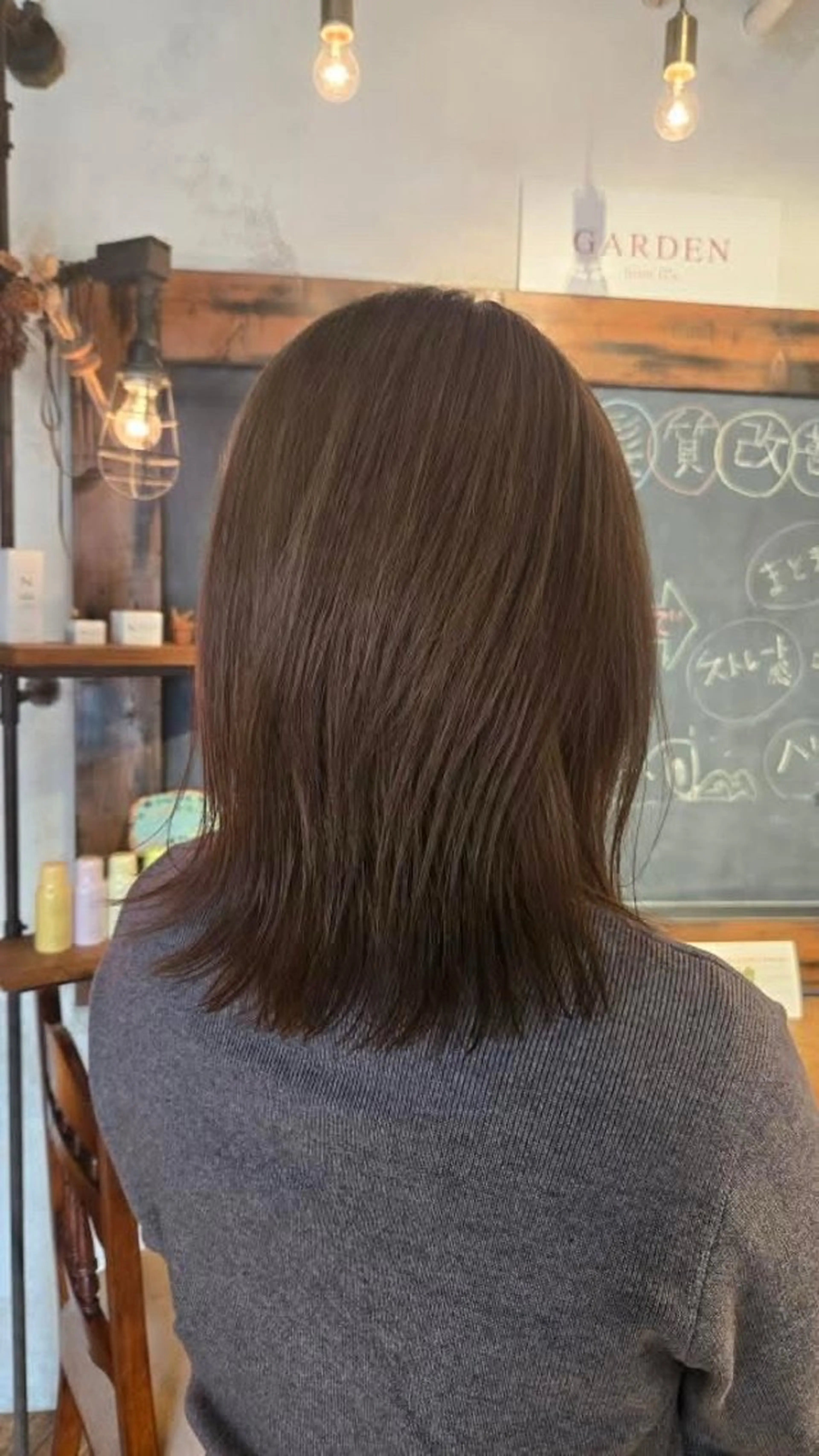 セミロング カラー ヘアカラー ガーデンフロムイッツ所属・カラーモデル募集🫐 koukiのヘアスタイル