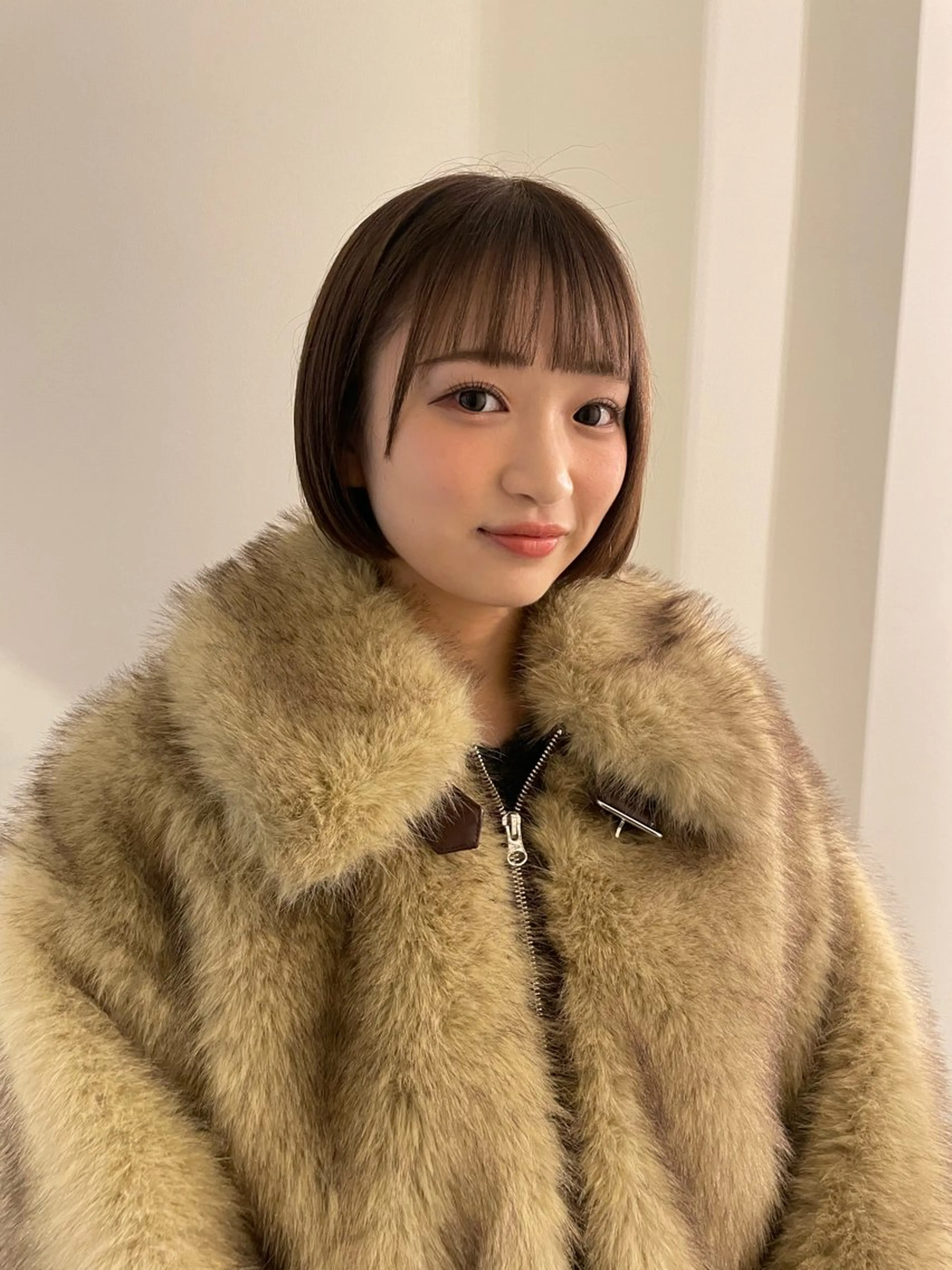 ショート カラー ボブ カット ヘアカラー トリートメント 渋谷 留菜のヘアスタイル