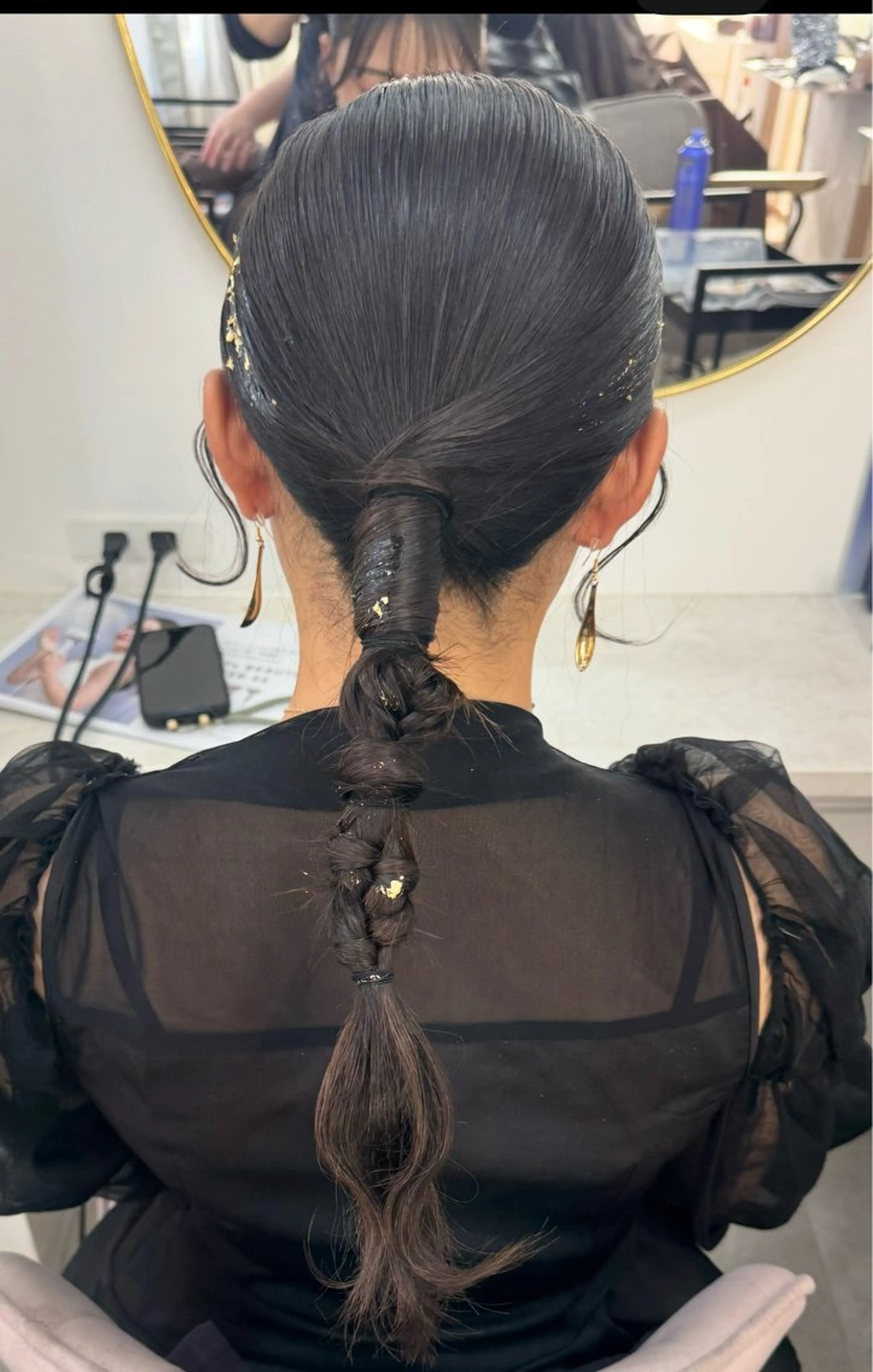 セミロング 島崎 穂乃香のヘアスタイル