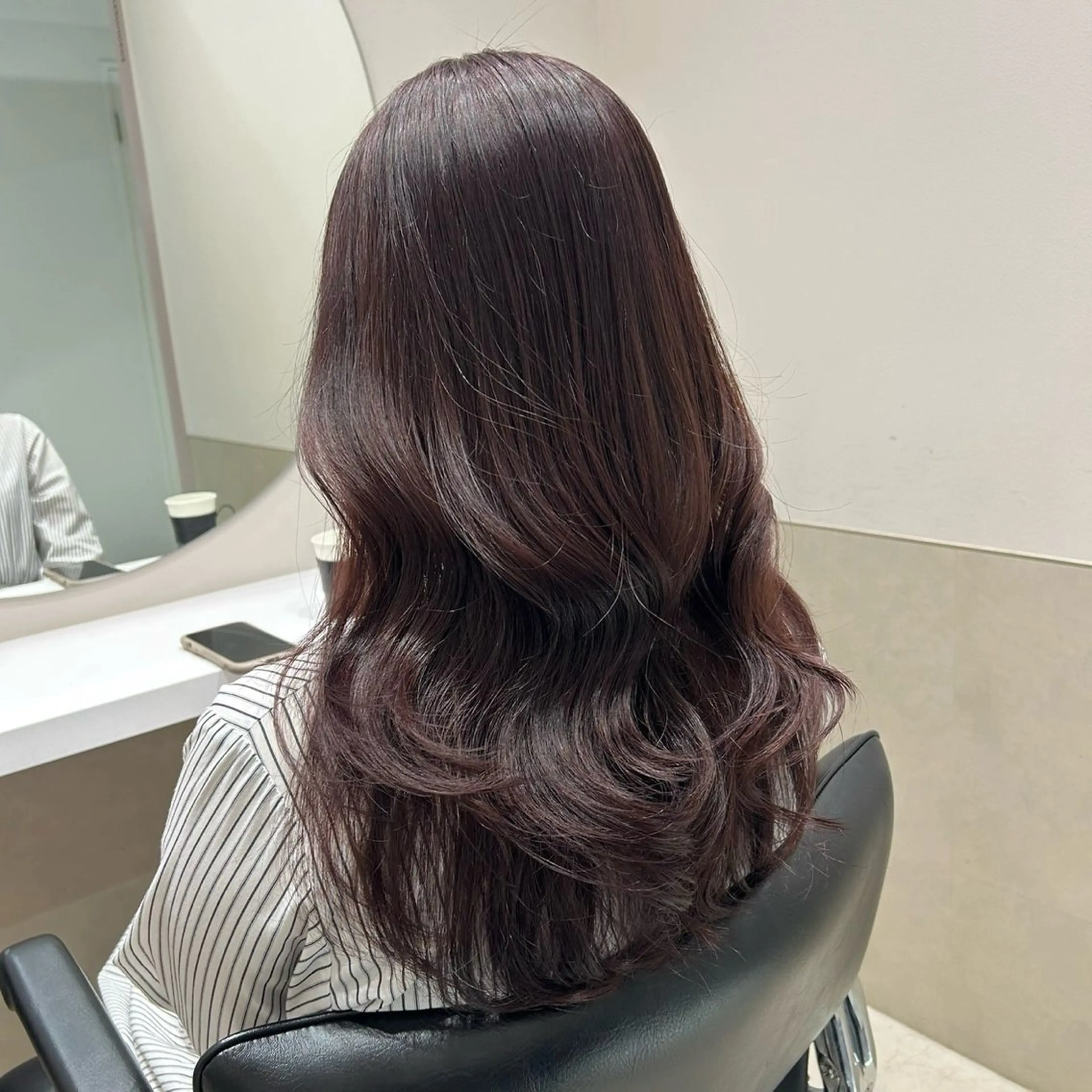 セミロング カラー ヘアアレンジ GOTODAY shair salon 横浜mare店所属・透明感抜群カラー mai🍑♡のヘアスタイル