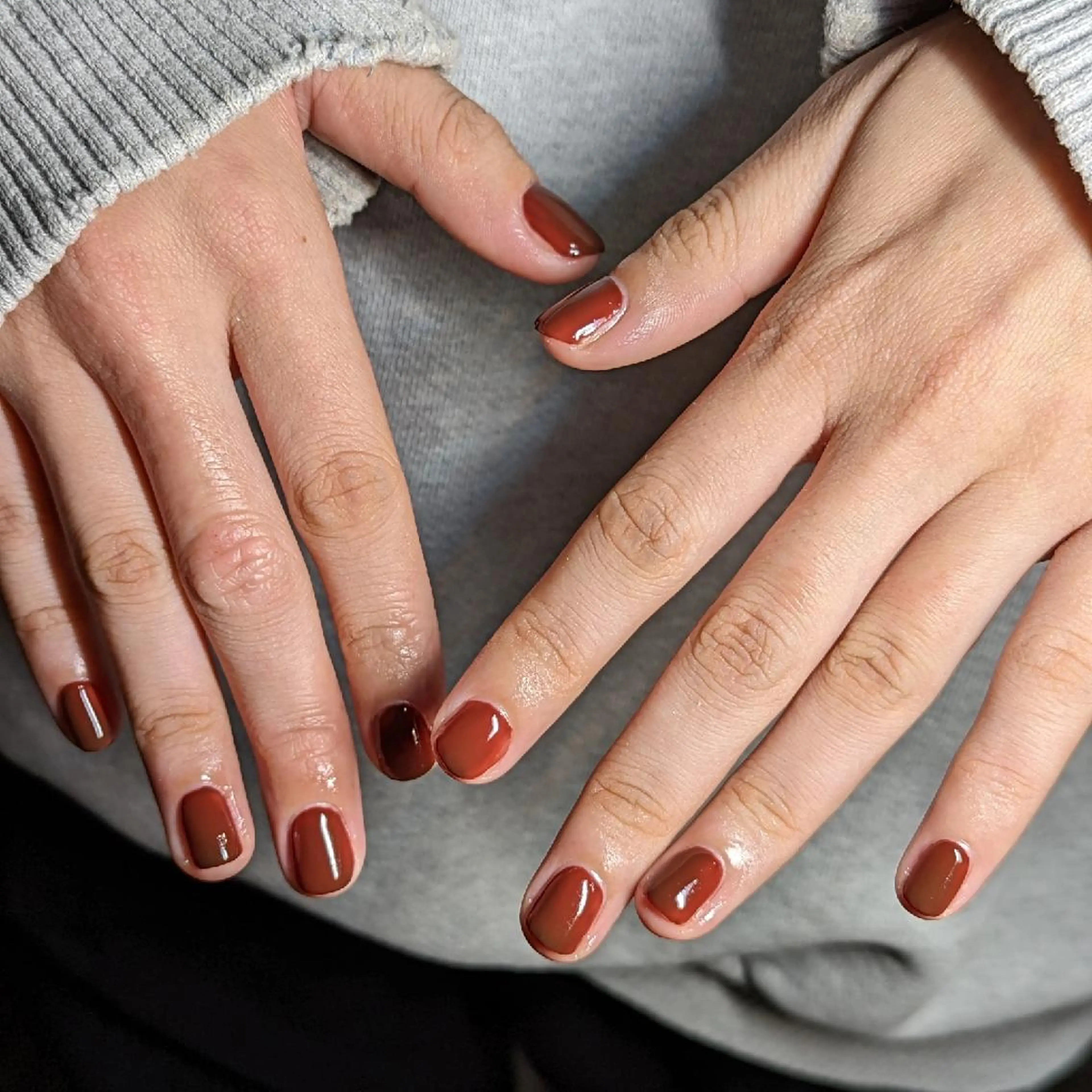 ネイル ワンカラーネイル ナリタ・ マミのネイルデザイン