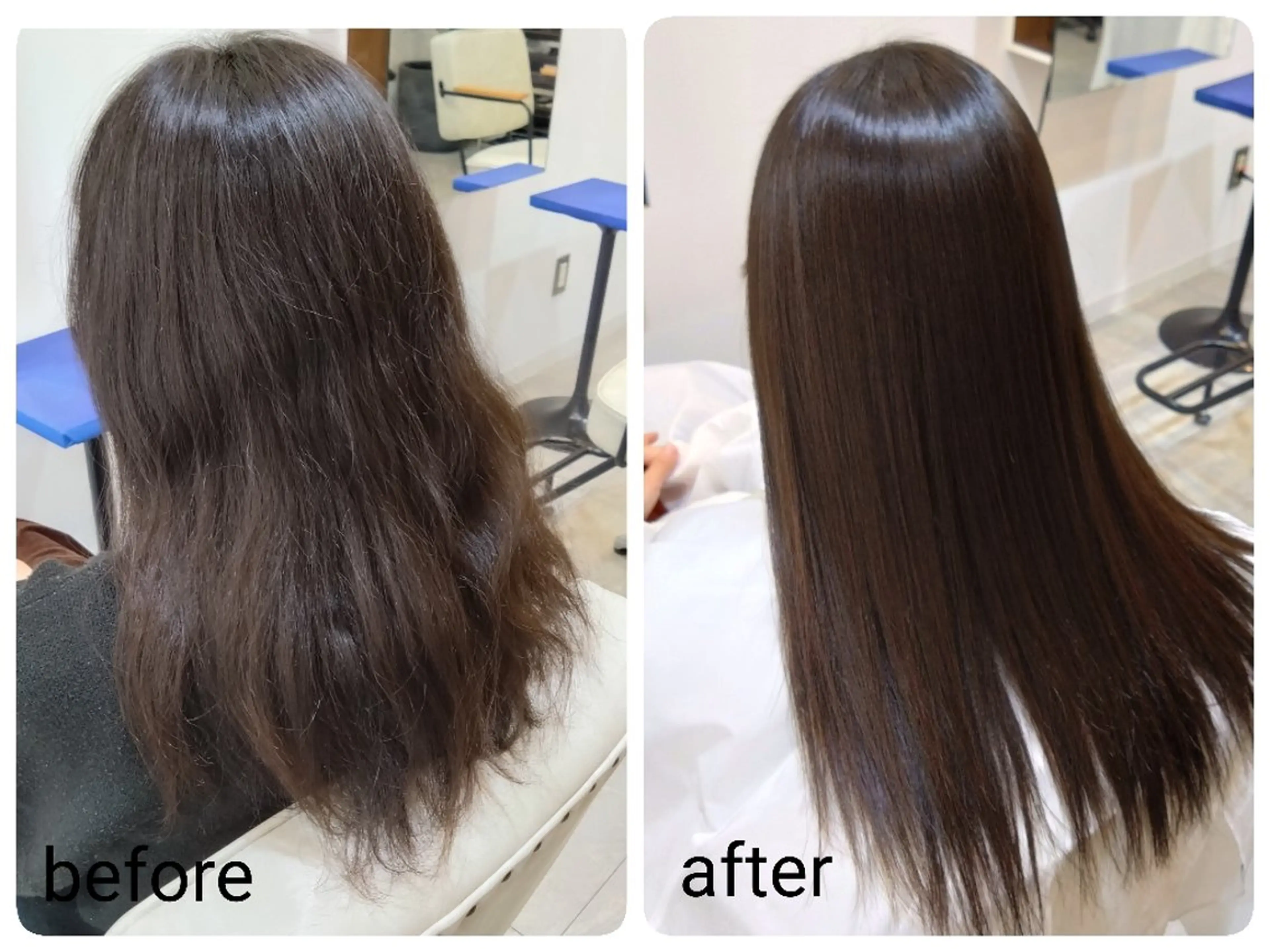 ロング 髪質改善 縮毛矯正 moana hair所属・moana hair 吉田のヘアスタイル