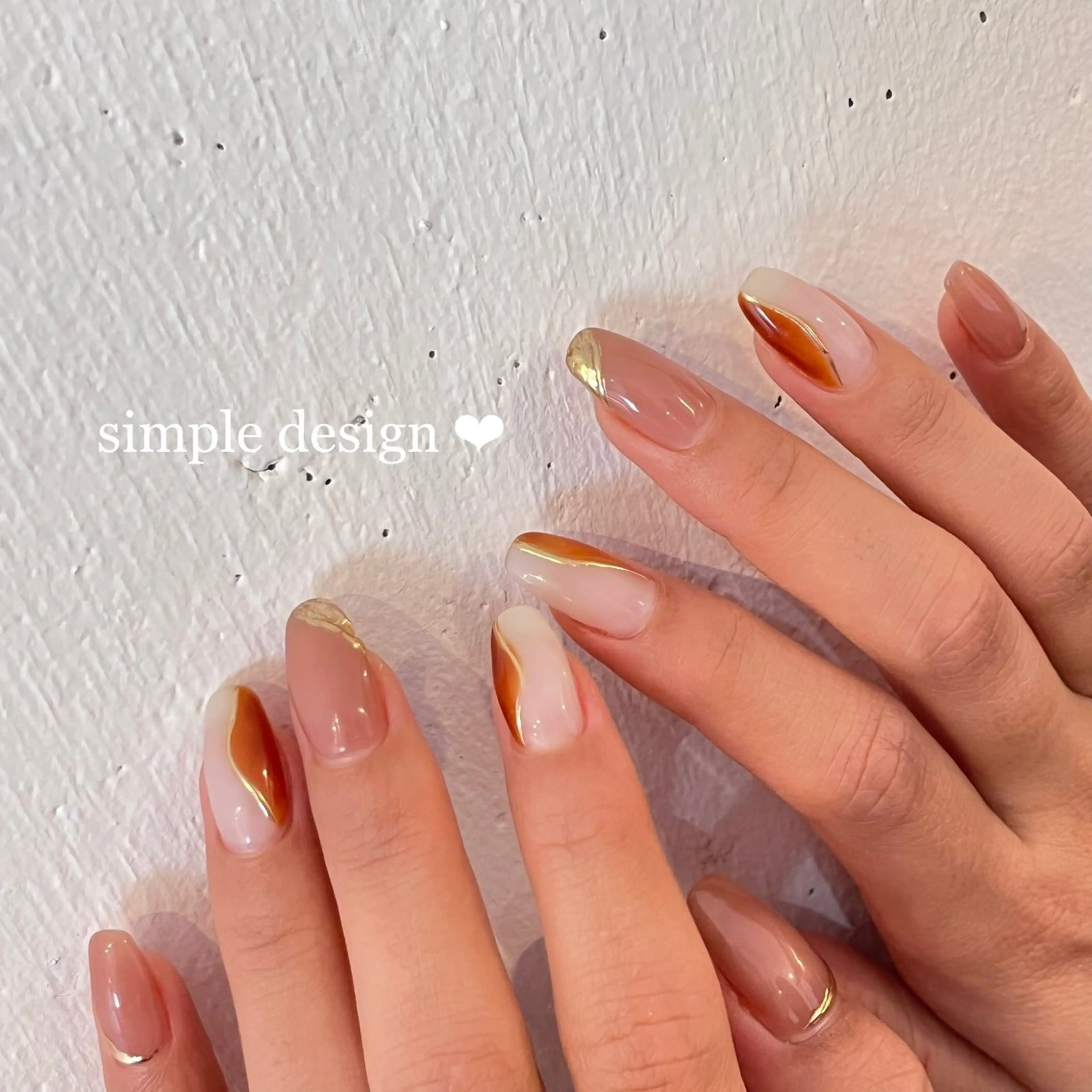 ネイル ハンドネイル キンジョウ ハルナのネイルデザイン