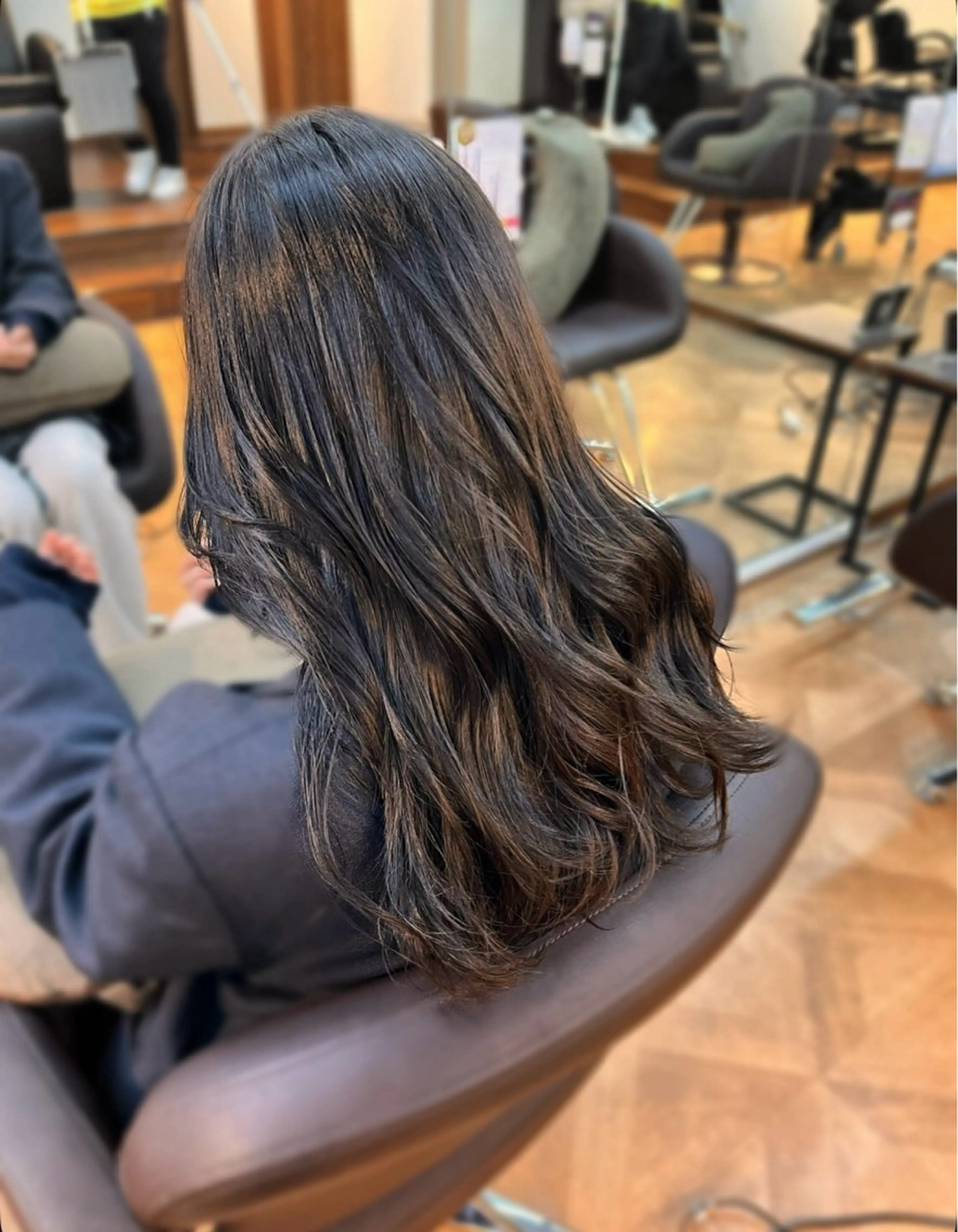 セミロング ヘアカラー 🌿髪質改善/レイヤ ー🌿ひかるんのヘアスタイル