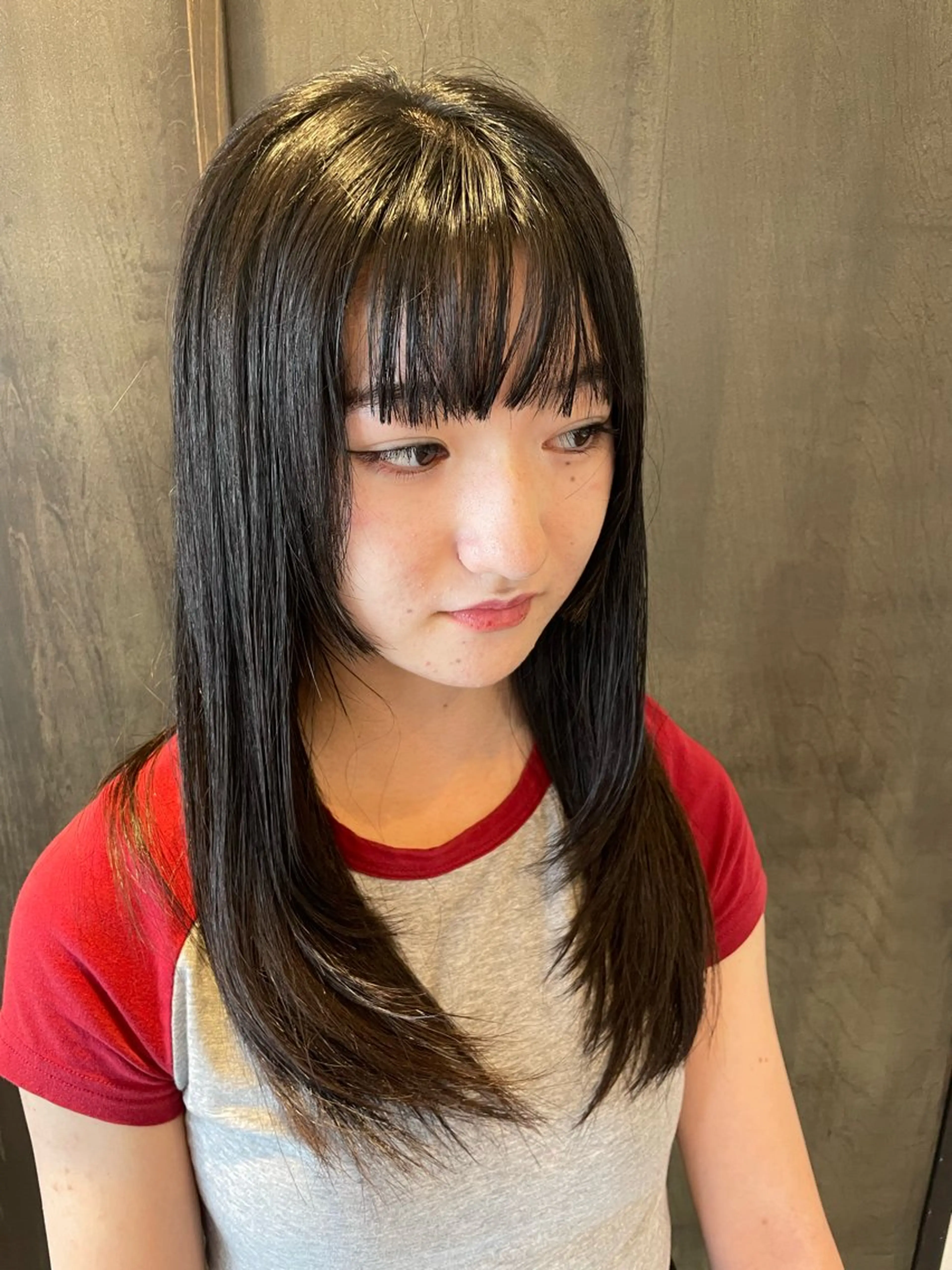 ロング カラー 梨子🐣艶カラー🌈 ダメージレス💖のヘアスタイル