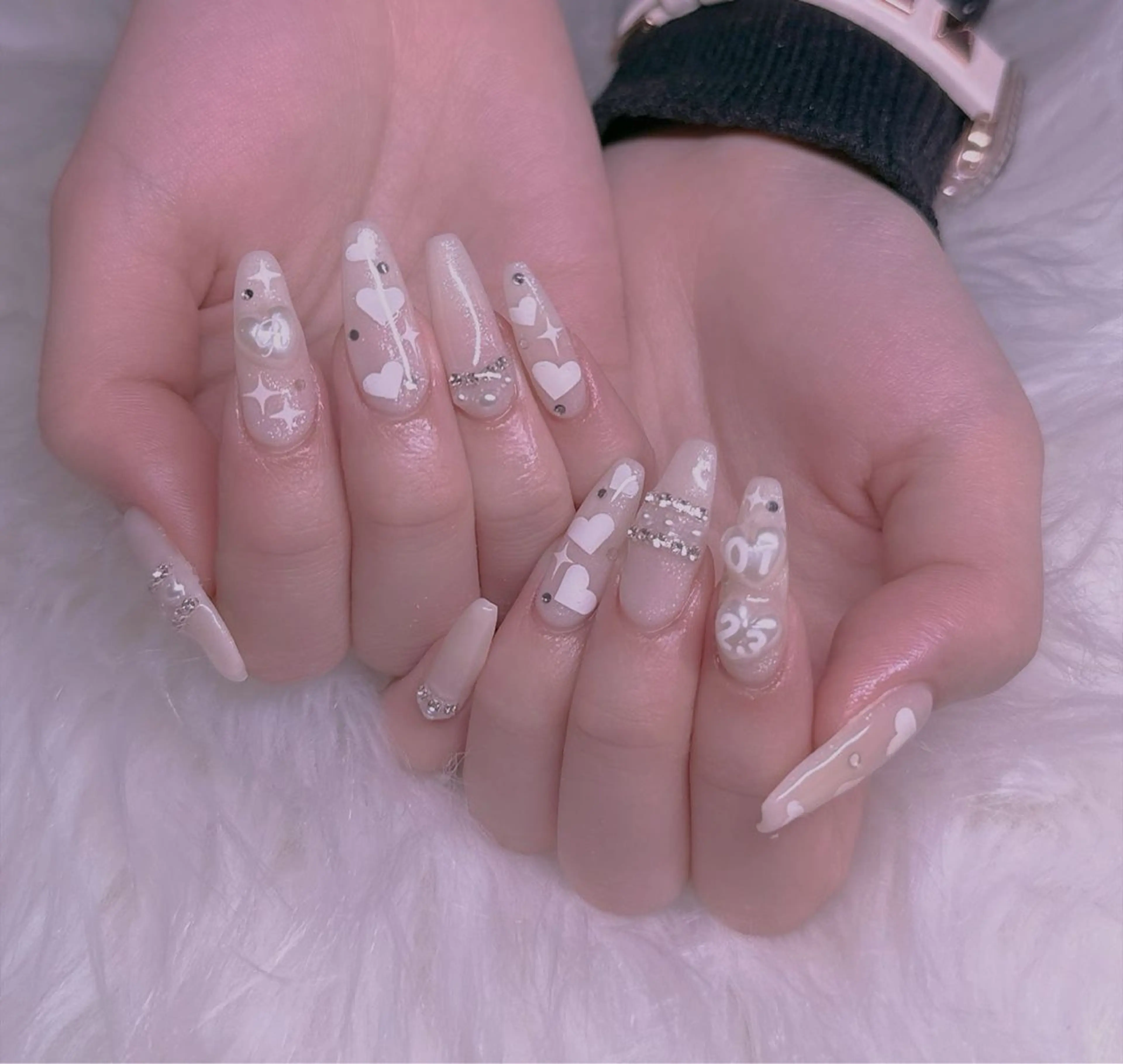 ネイル 長さだし専門店 M2　rikaのネイルデザイン