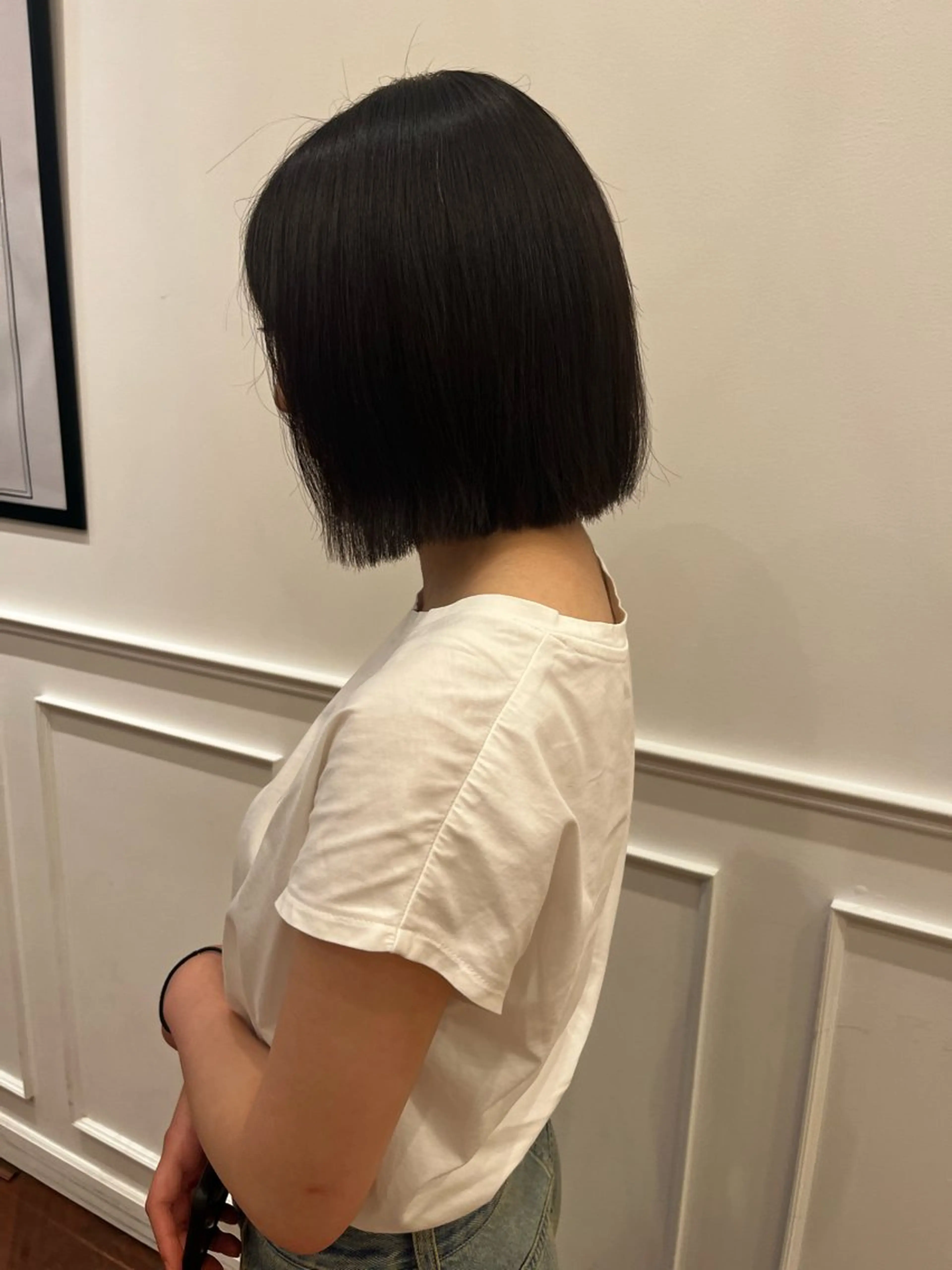 ミディアム 平間 稔希のヘアスタイル