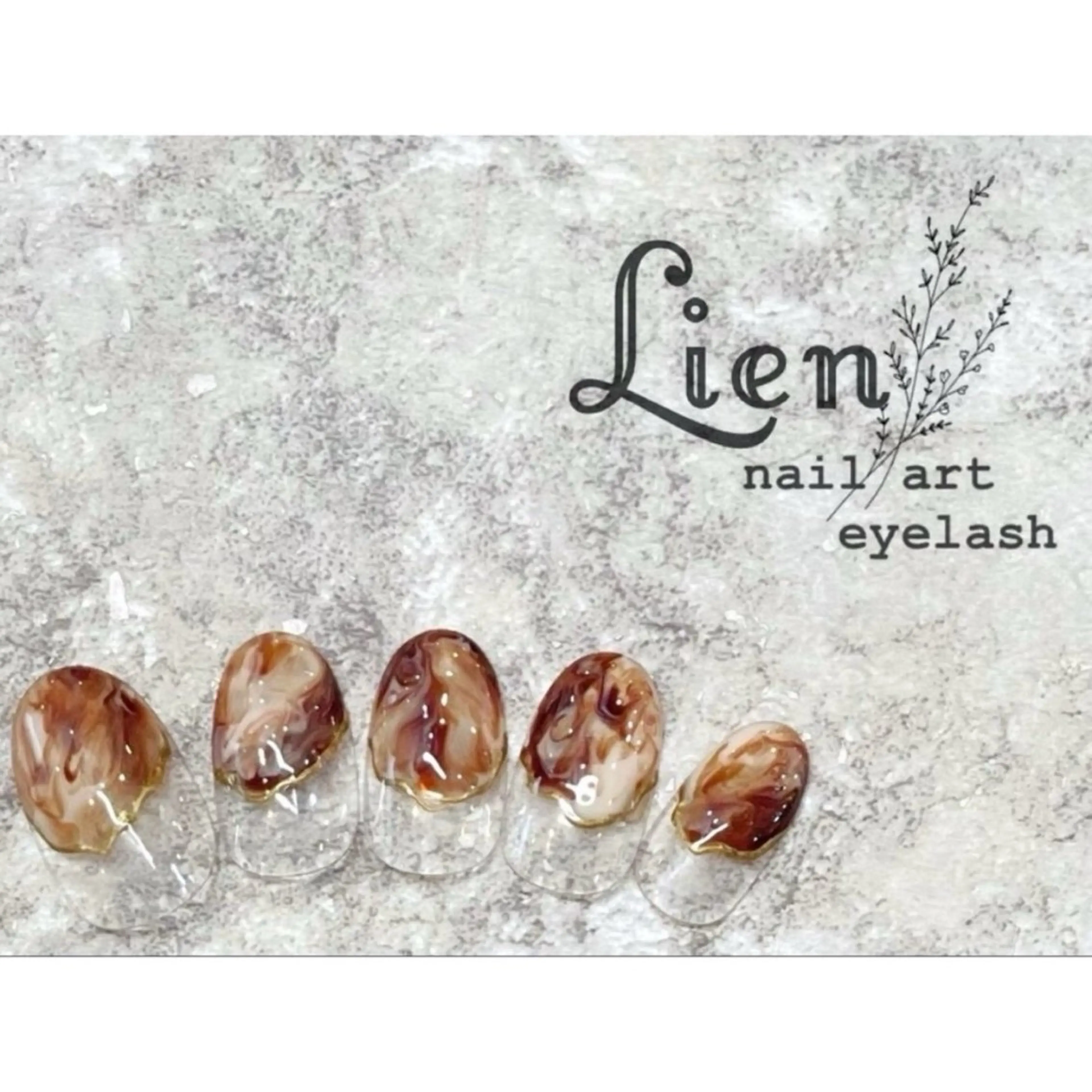 ネイル クリアネイル ニュアンスネイル nail and eyelash salon Lien 川崎店所属・Lien 川崎店のネイルデザイン