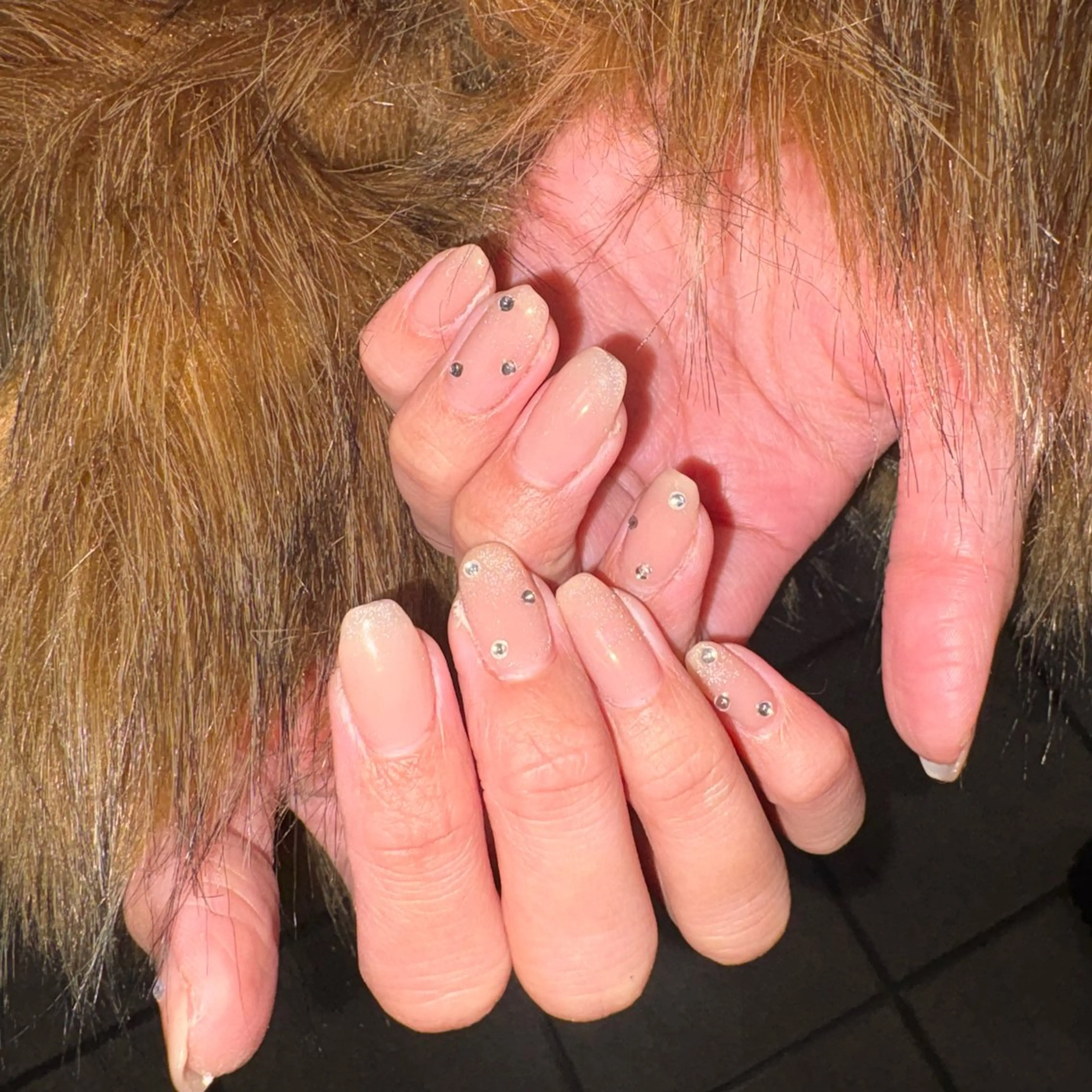 ネイル マグネットネイル 透明感モテスタイル 💞SHIORI💞のヘアスタイル