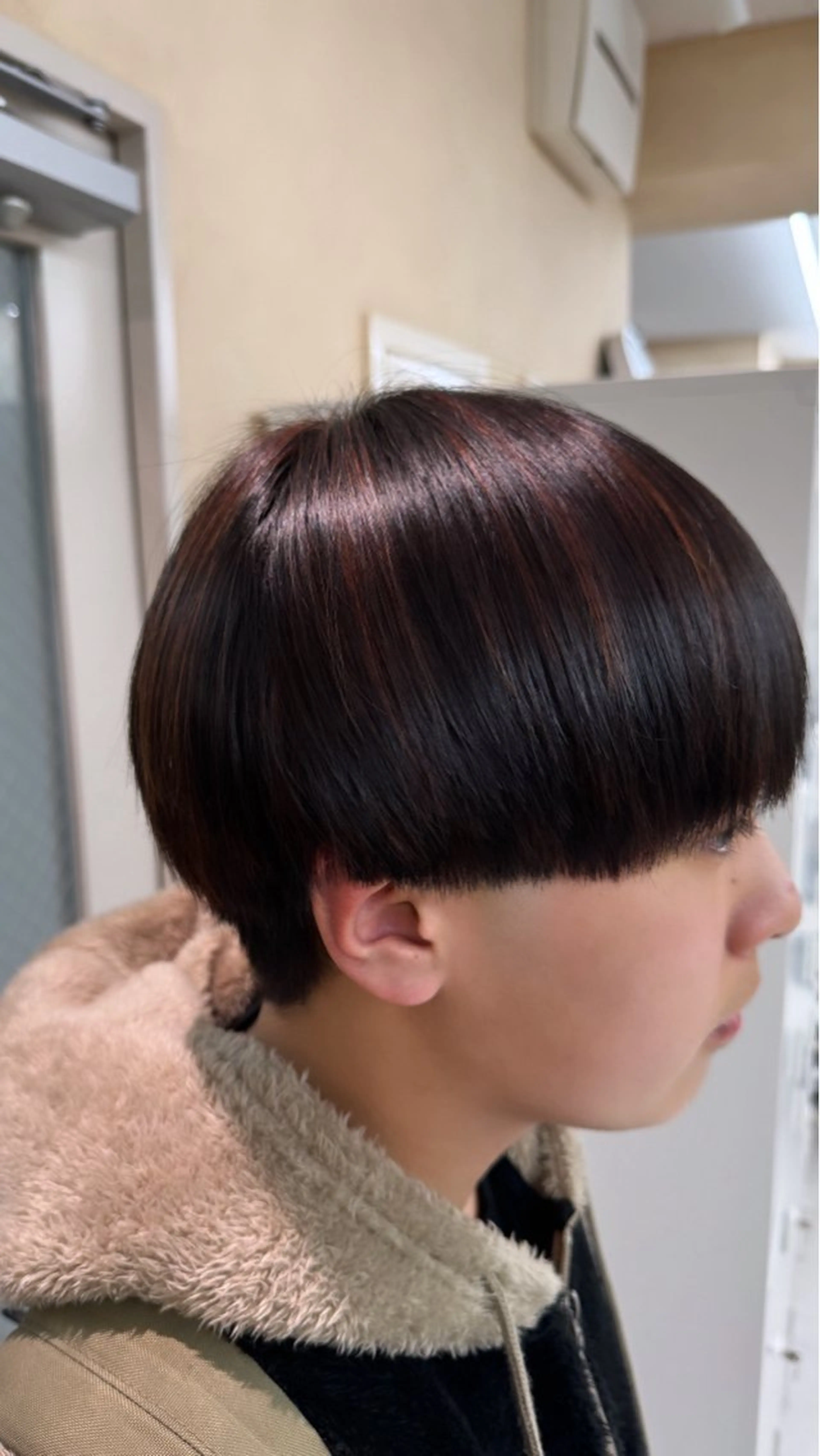 ショート メンズ メンズハイライト ハイライト TRIERA 増川のヘアスタイル