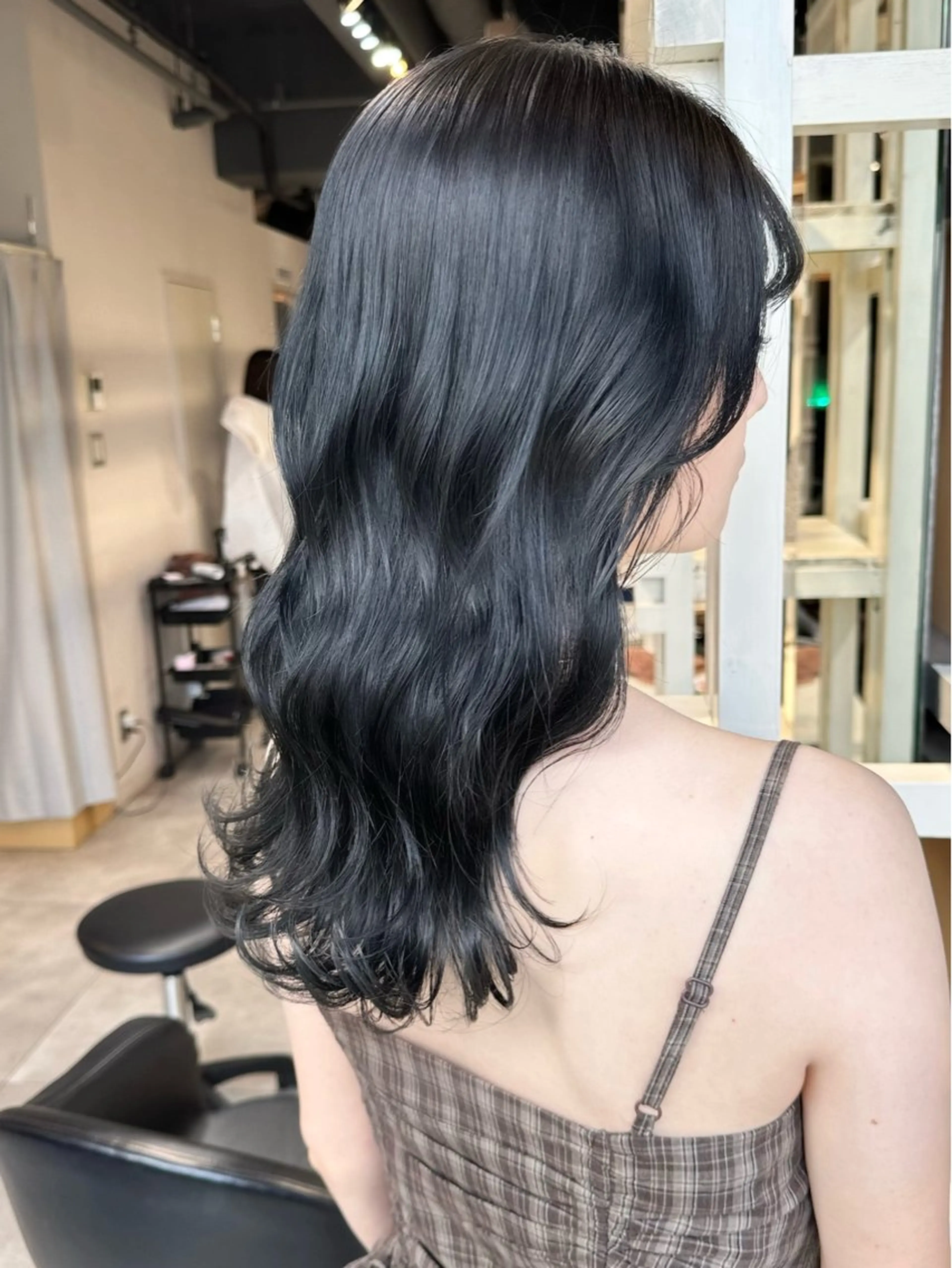 セミロング カット ヘアカラー トリートメント ✨透明感カラー 恵比寿HAYATO✨のヘアスタイル