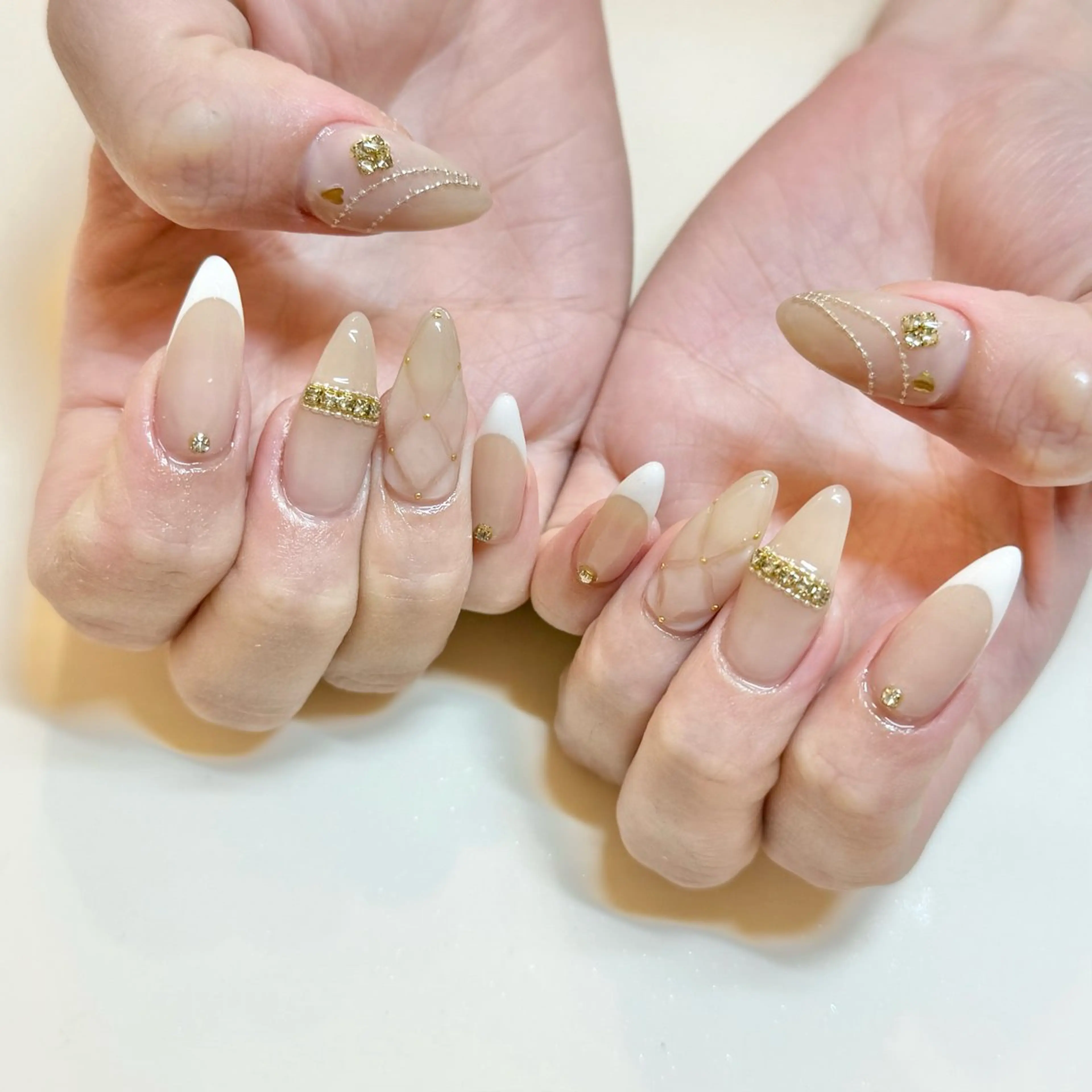 ネイル ハンドネイル 藤原 みゆのネイルデザイン