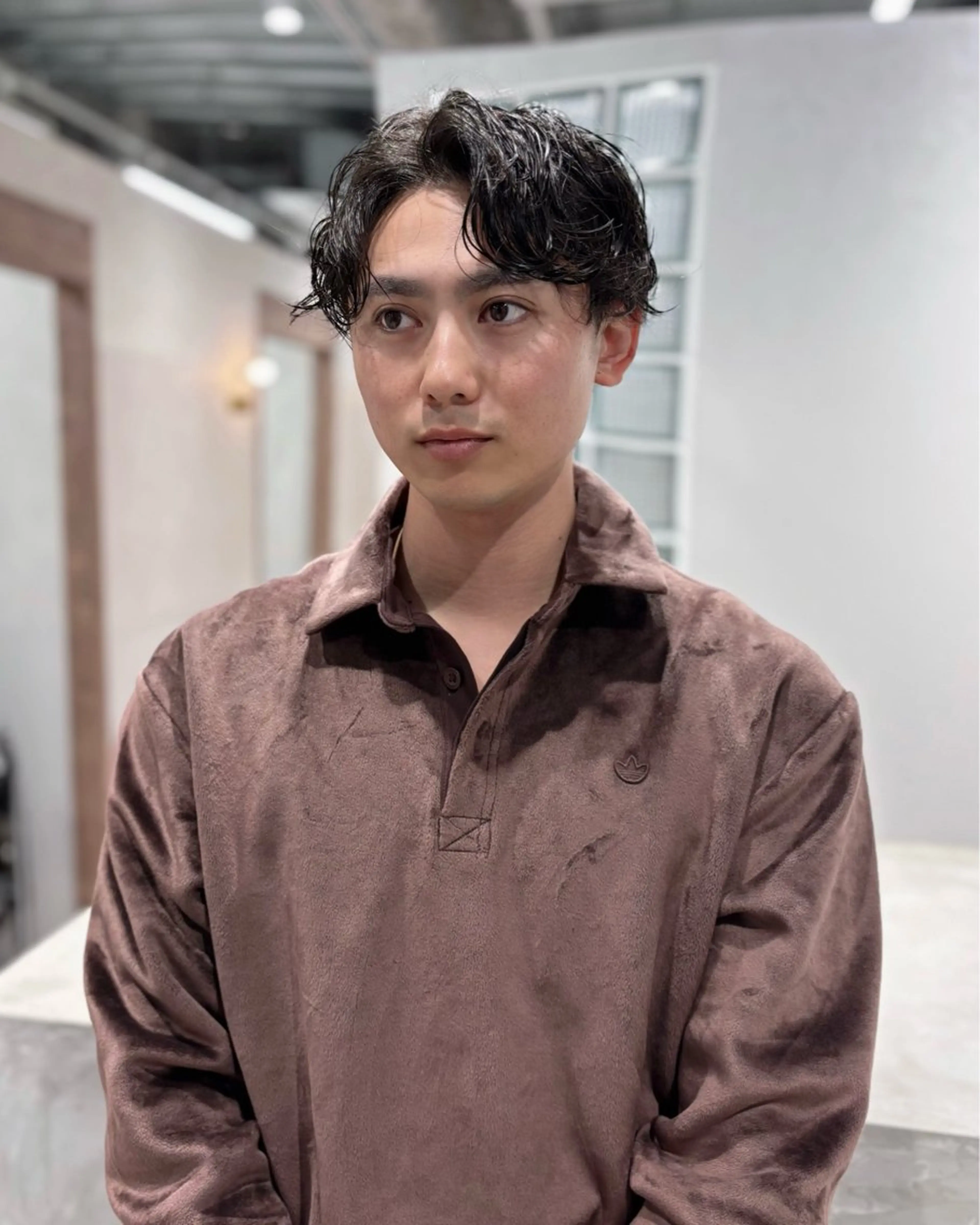 ショート garage.所属・吉田 慎冴/メンズパーマのヘアスタイル