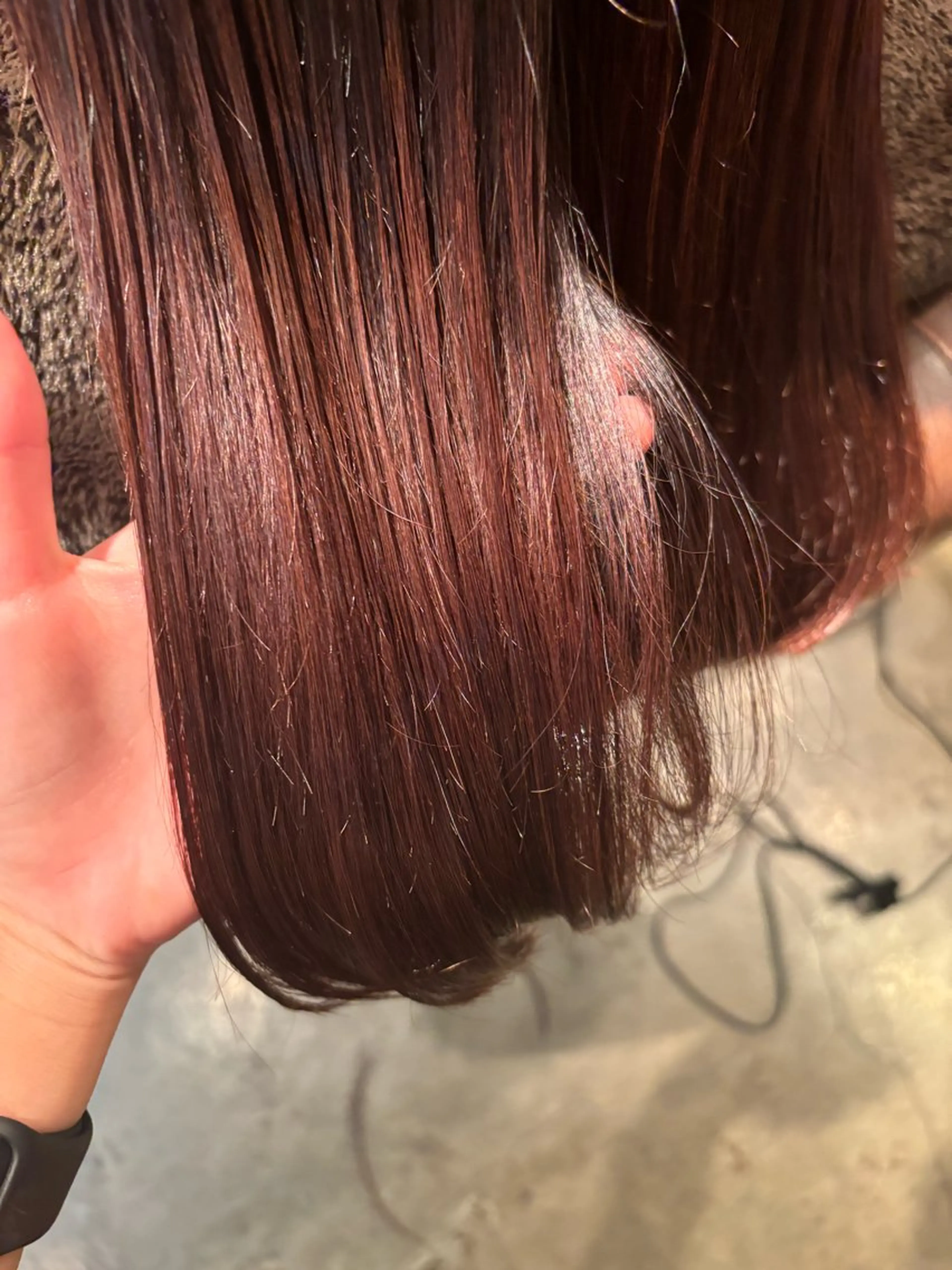 カラー 髪質改善カラー ベージュ🤎YUMEのヘアスタイル