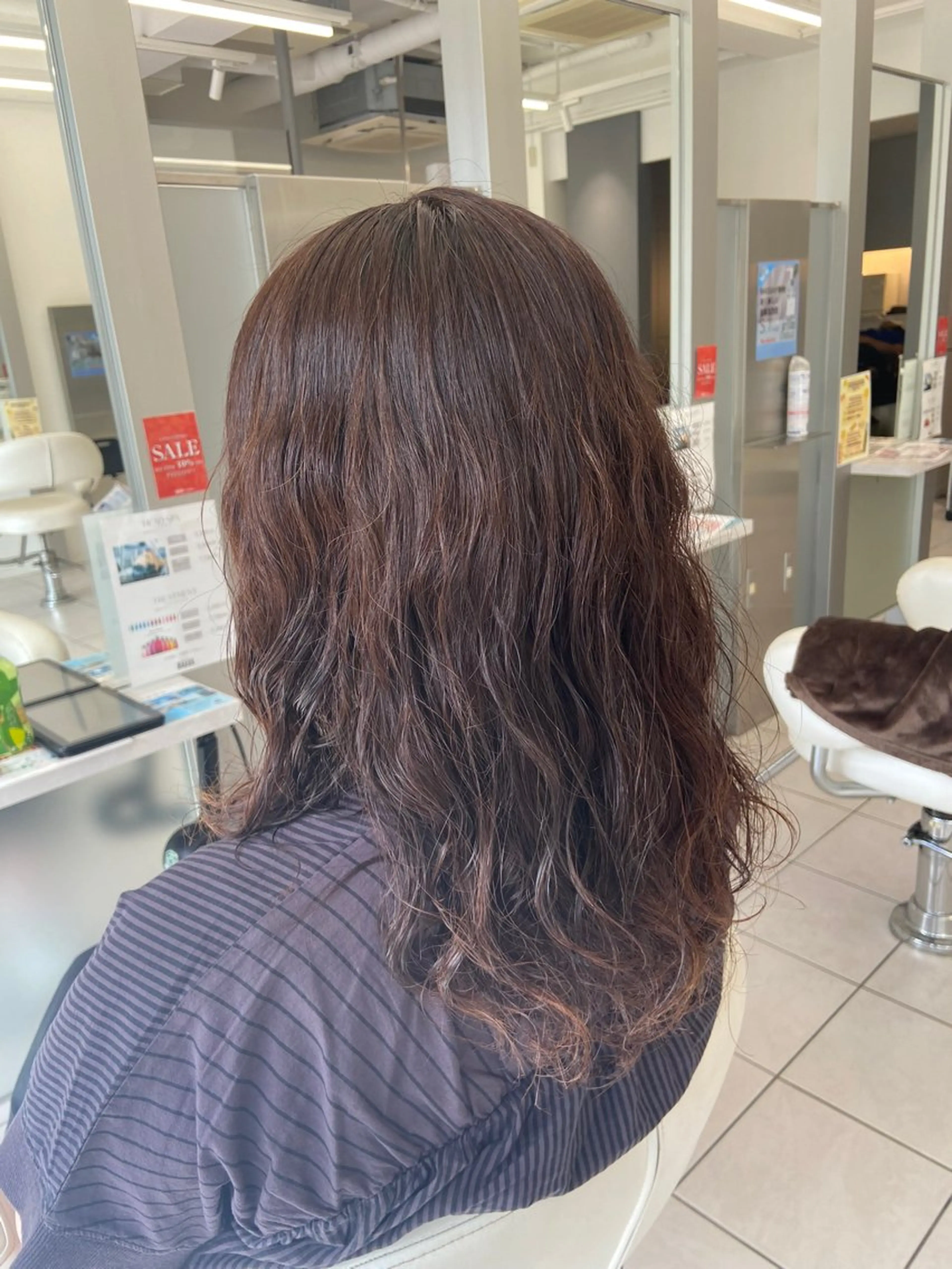 ミディアム ミディアムパーマ 🪄ྀི Morita🩵ྀིのヘアスタイル