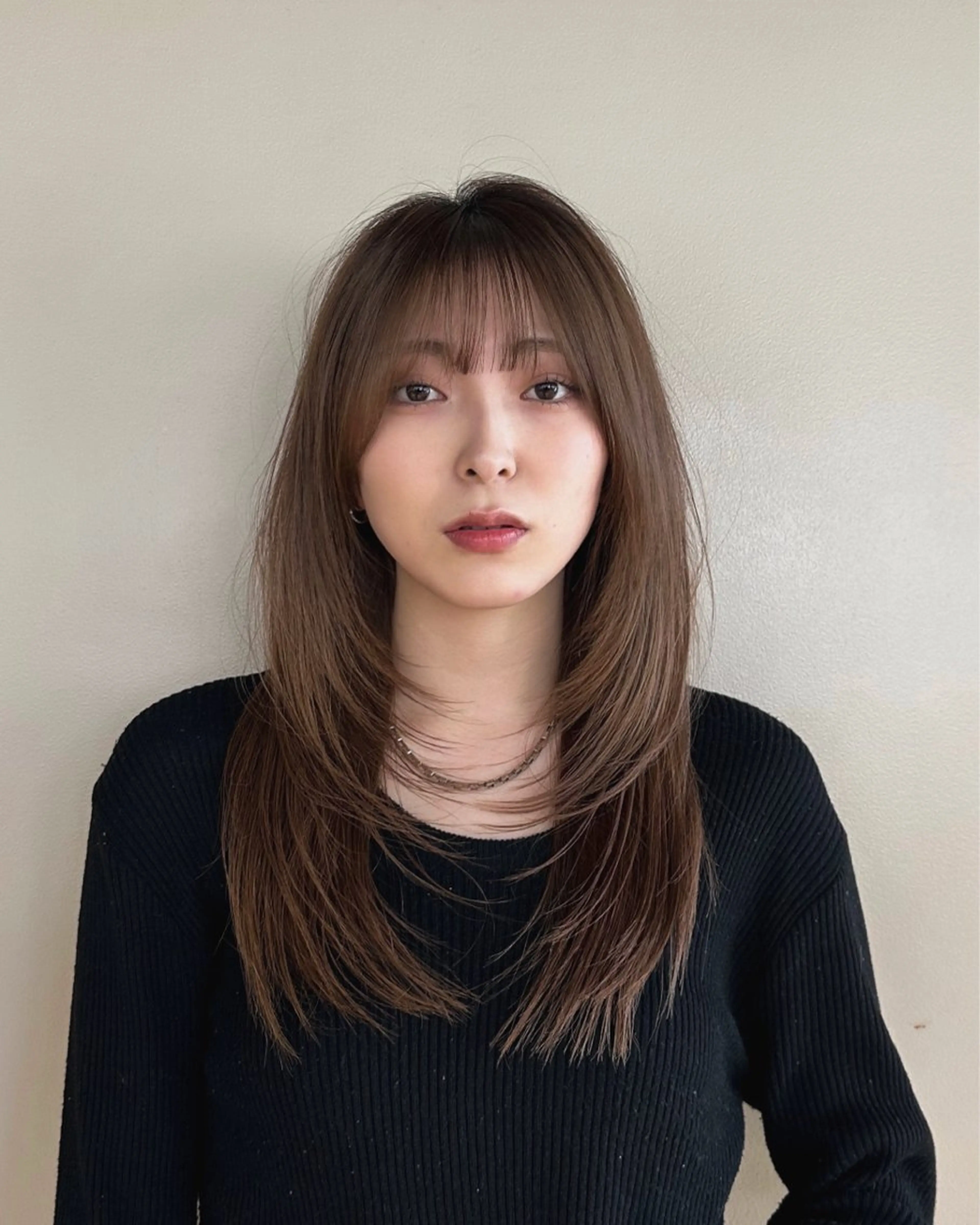 ‪‬🩵前髪カット＋顔周りカット🩵流れやすい前髪と小顔カットで可愛く垢抜け❣️の写真