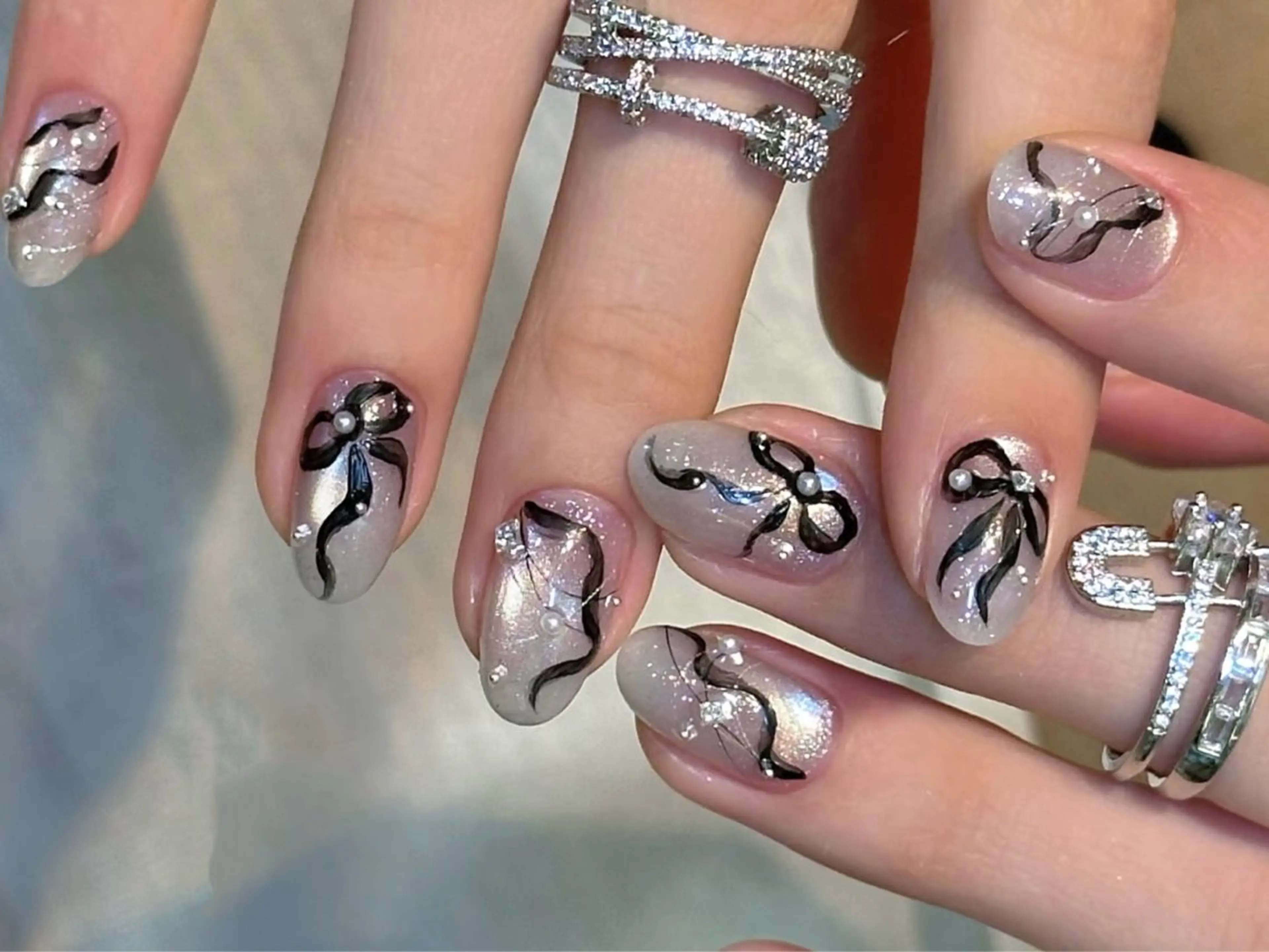 ネイル ハート 韓国ネイル オフィスネイル ワンカラーネイル シンプルネイル ハンドネイル Lynn_ Nailのネイルデザイン