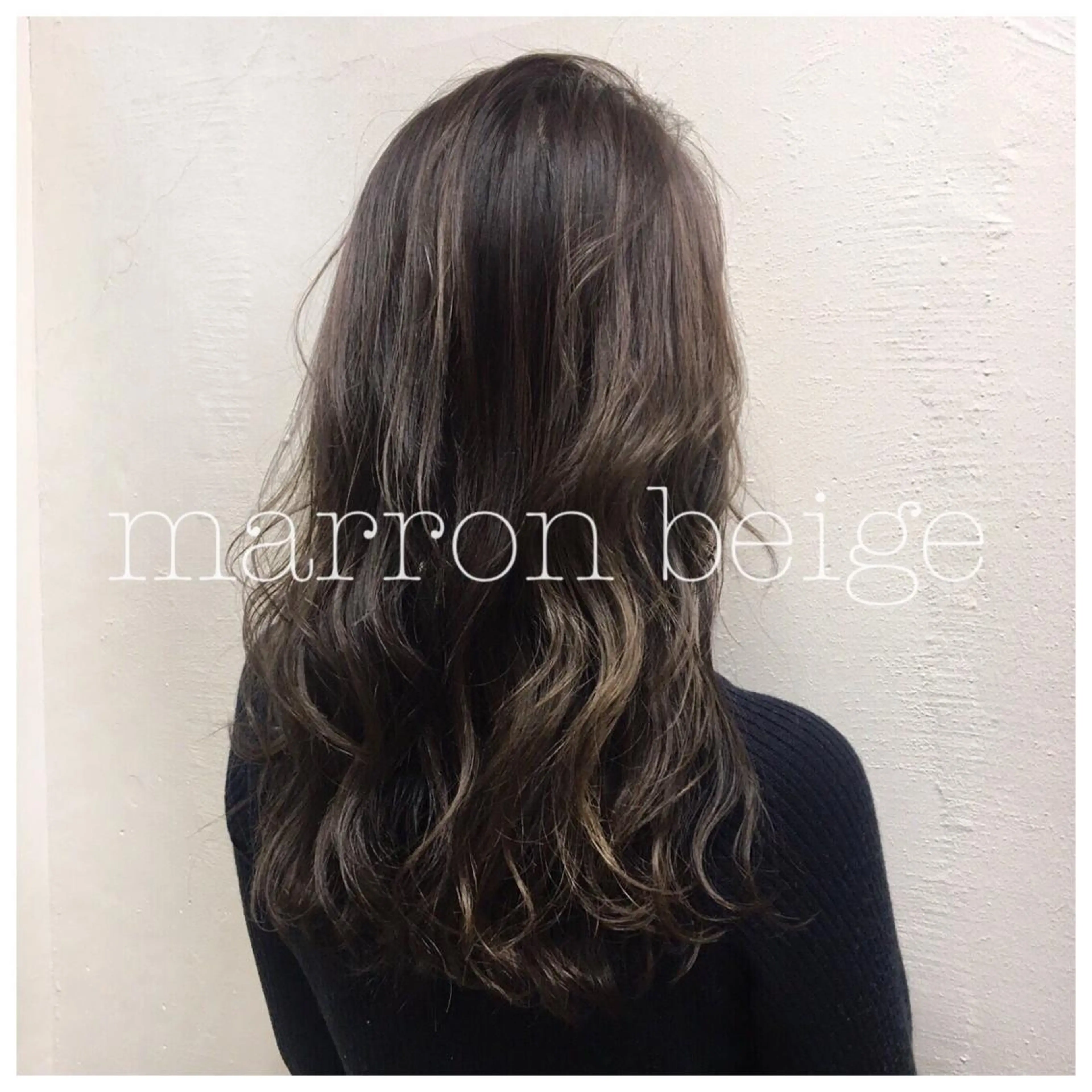ロング カラー 赤味消し.髪質改善 🌿𝘠𝘜𝘙𝘐のヘアスタイル