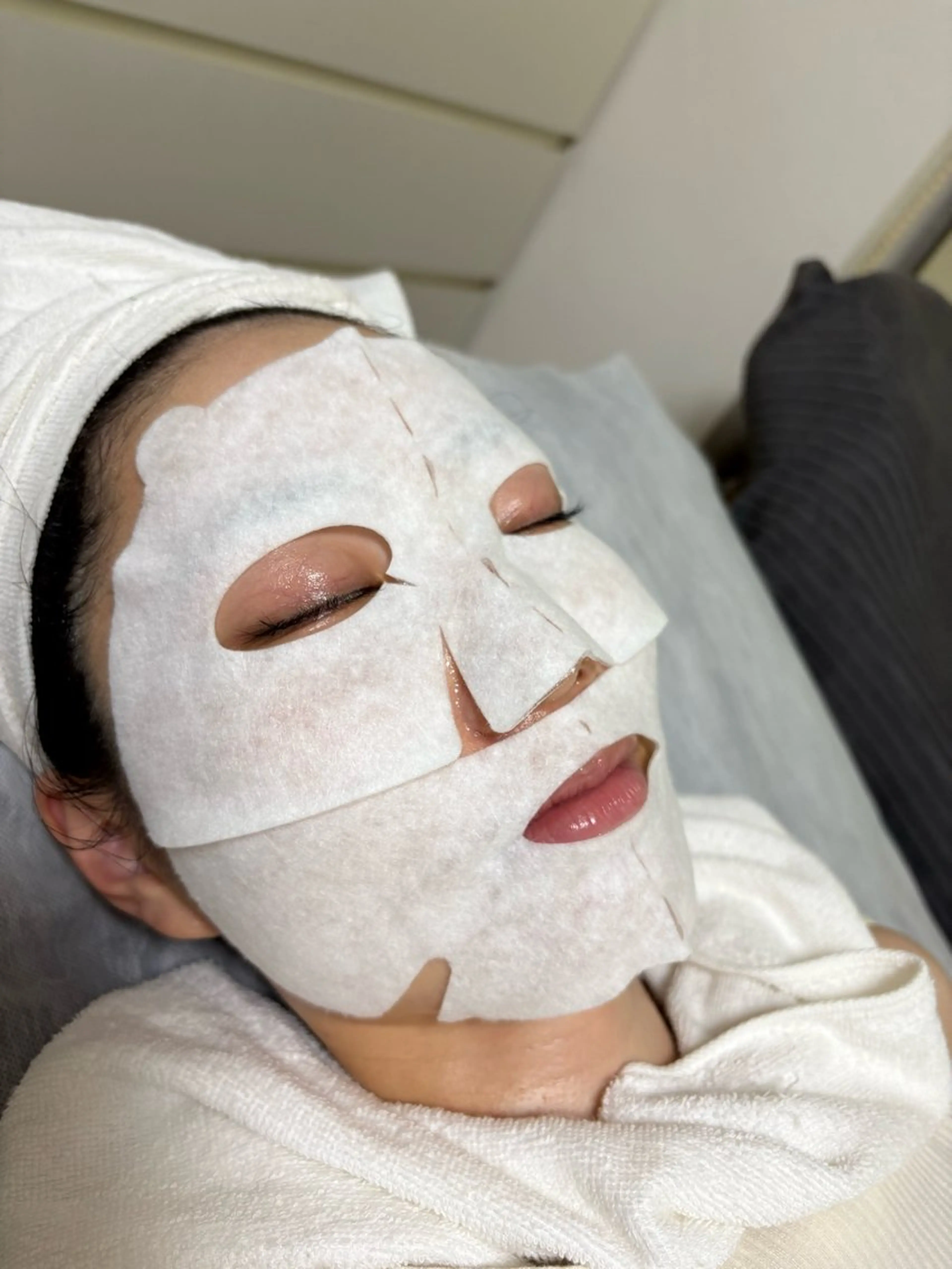 ハリ・弾力！ヒアルロン酸マスク【ヘッドスパショートコース付き！】の写真