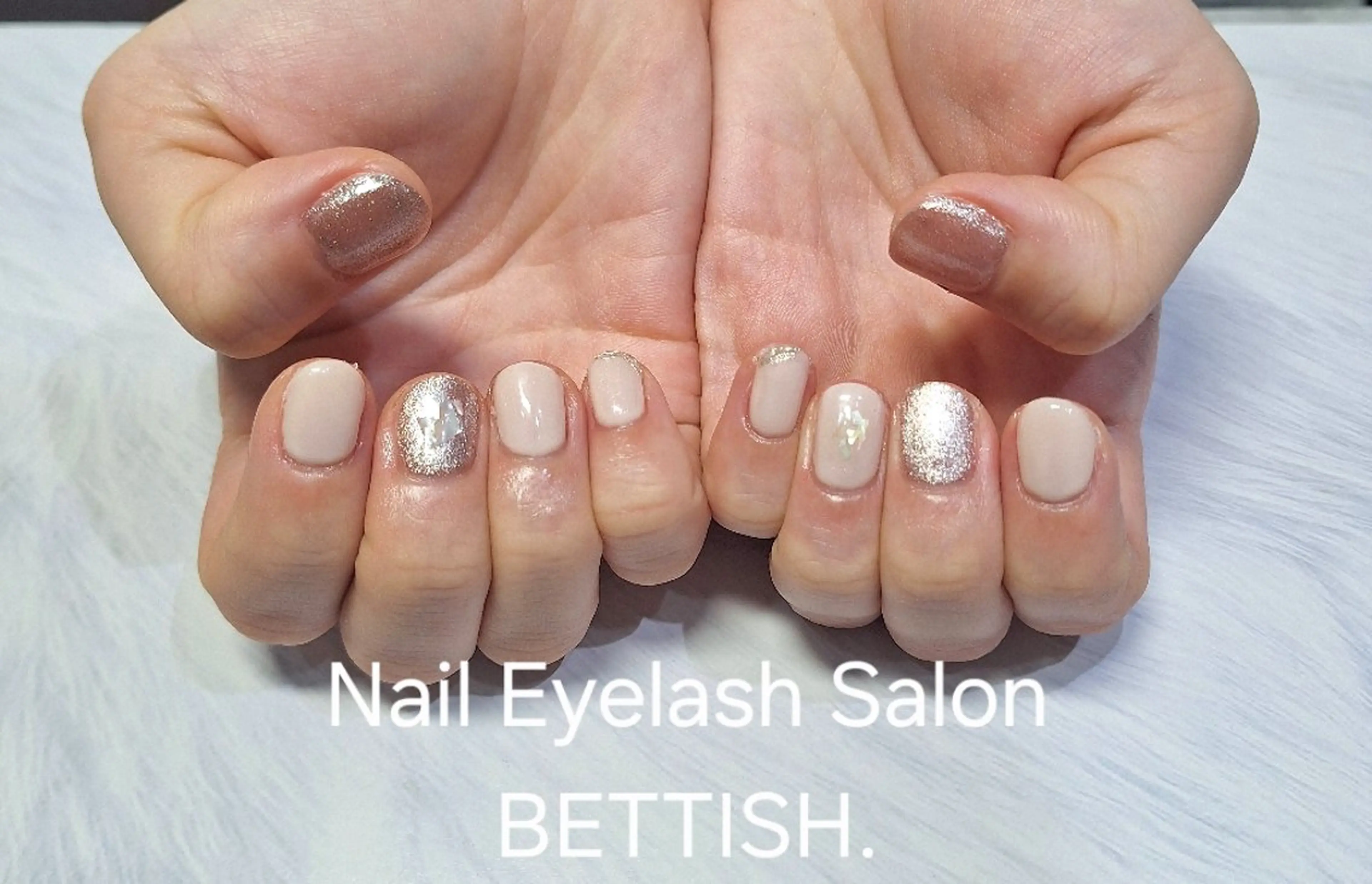 ネイル マグネットネイル シンプルネイル ハンドネイル BETTISH AIRIのネイルデザイン