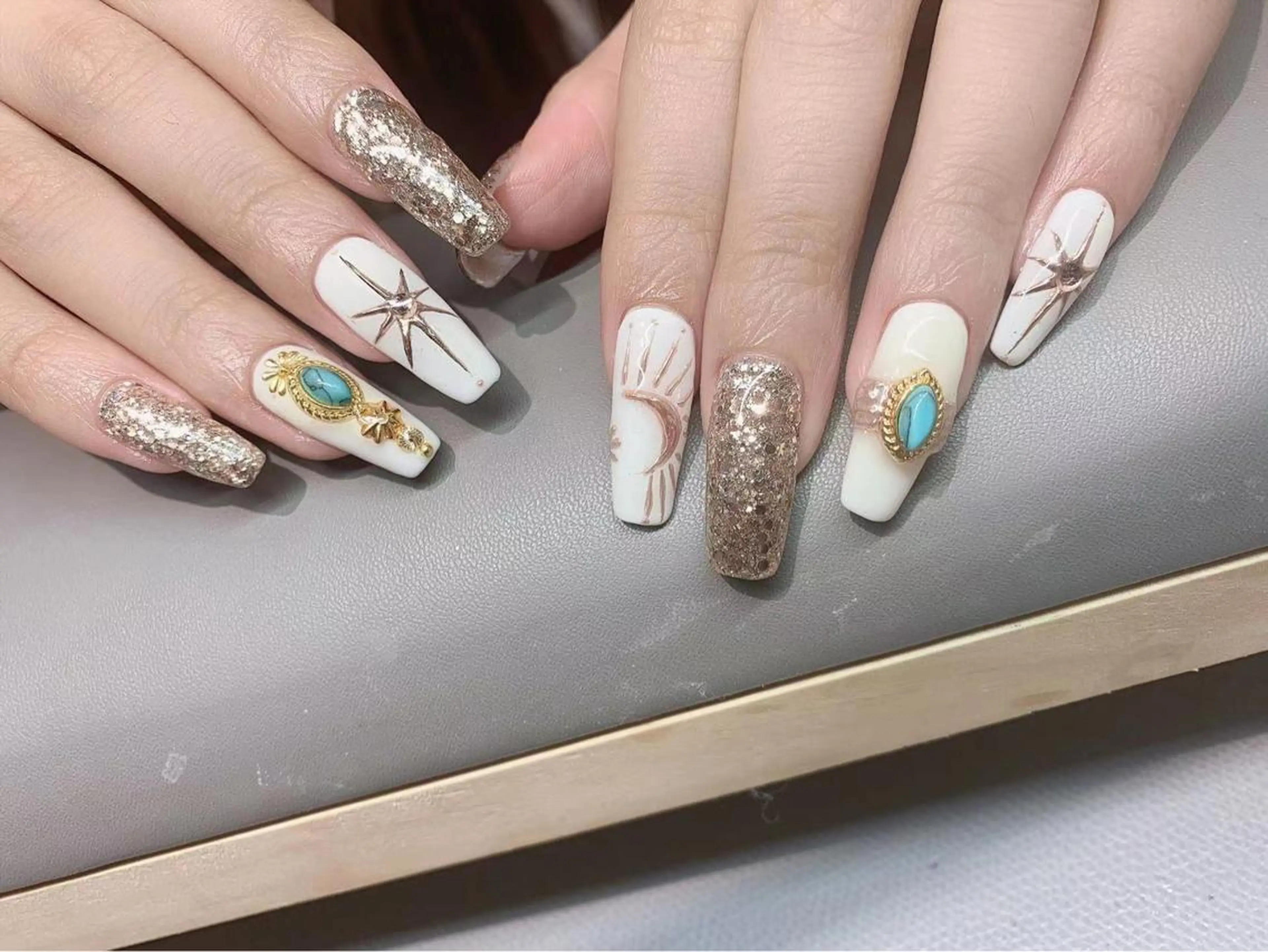 ネイル 長さだし専門店 M2　rikaのネイルデザイン