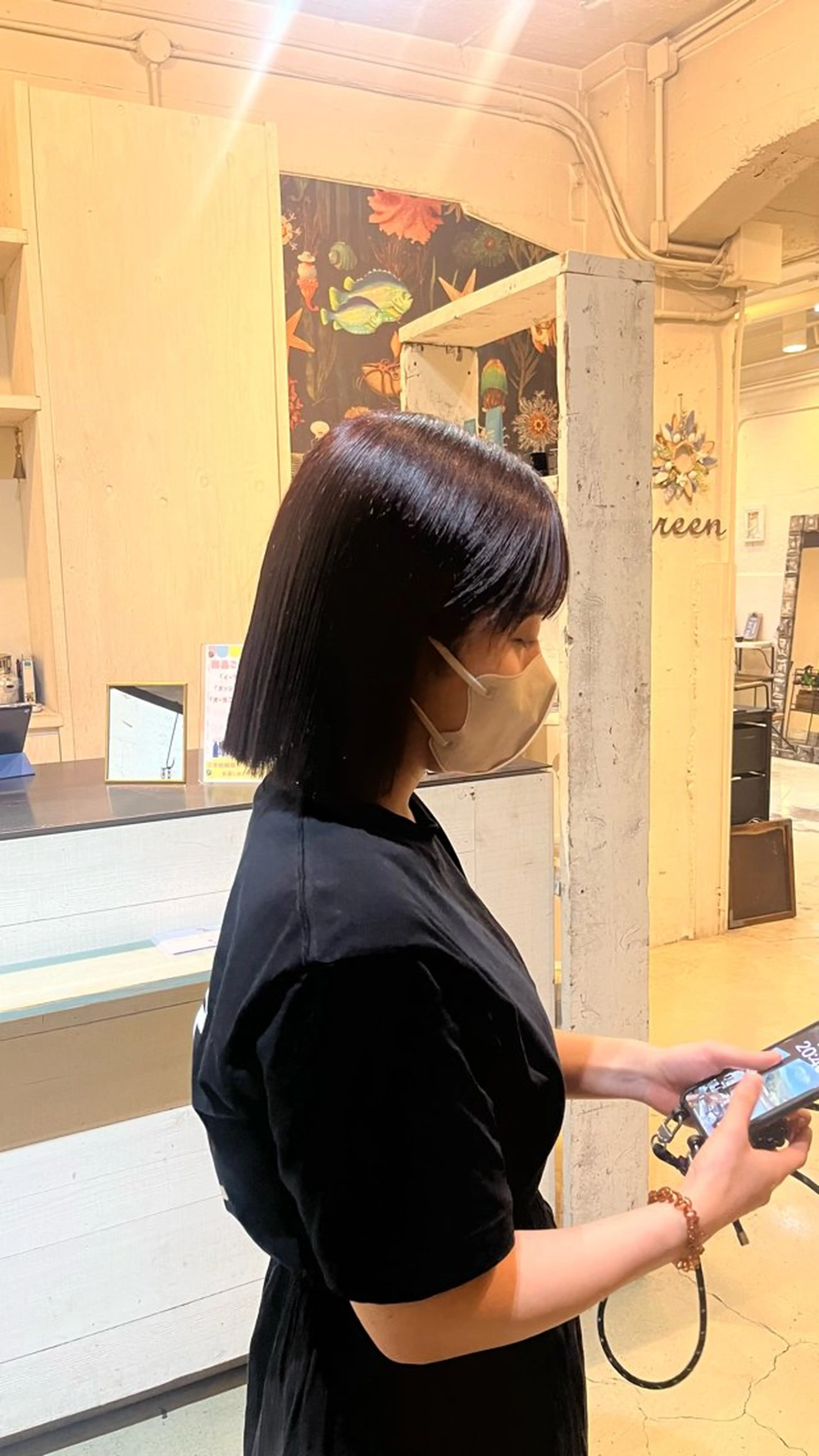 ショート カラー 三浦 ふたばのヘアスタイル