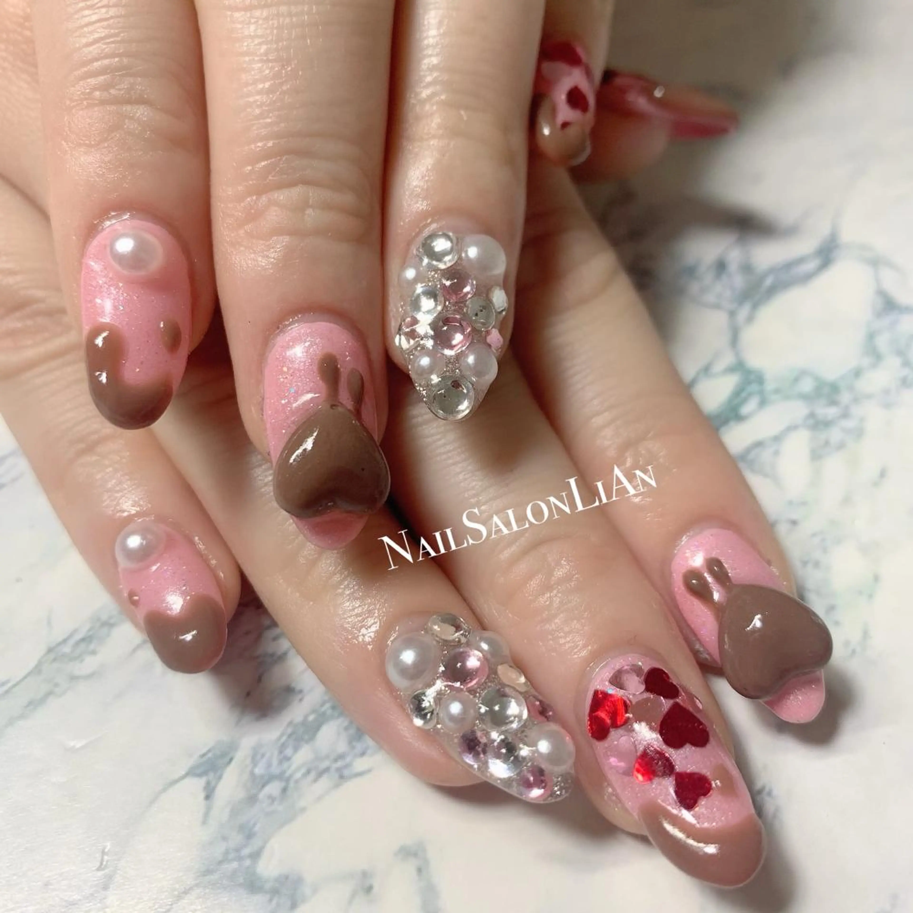 ネイル ハンドネイル NailSalon LiAnのネイルデザイン