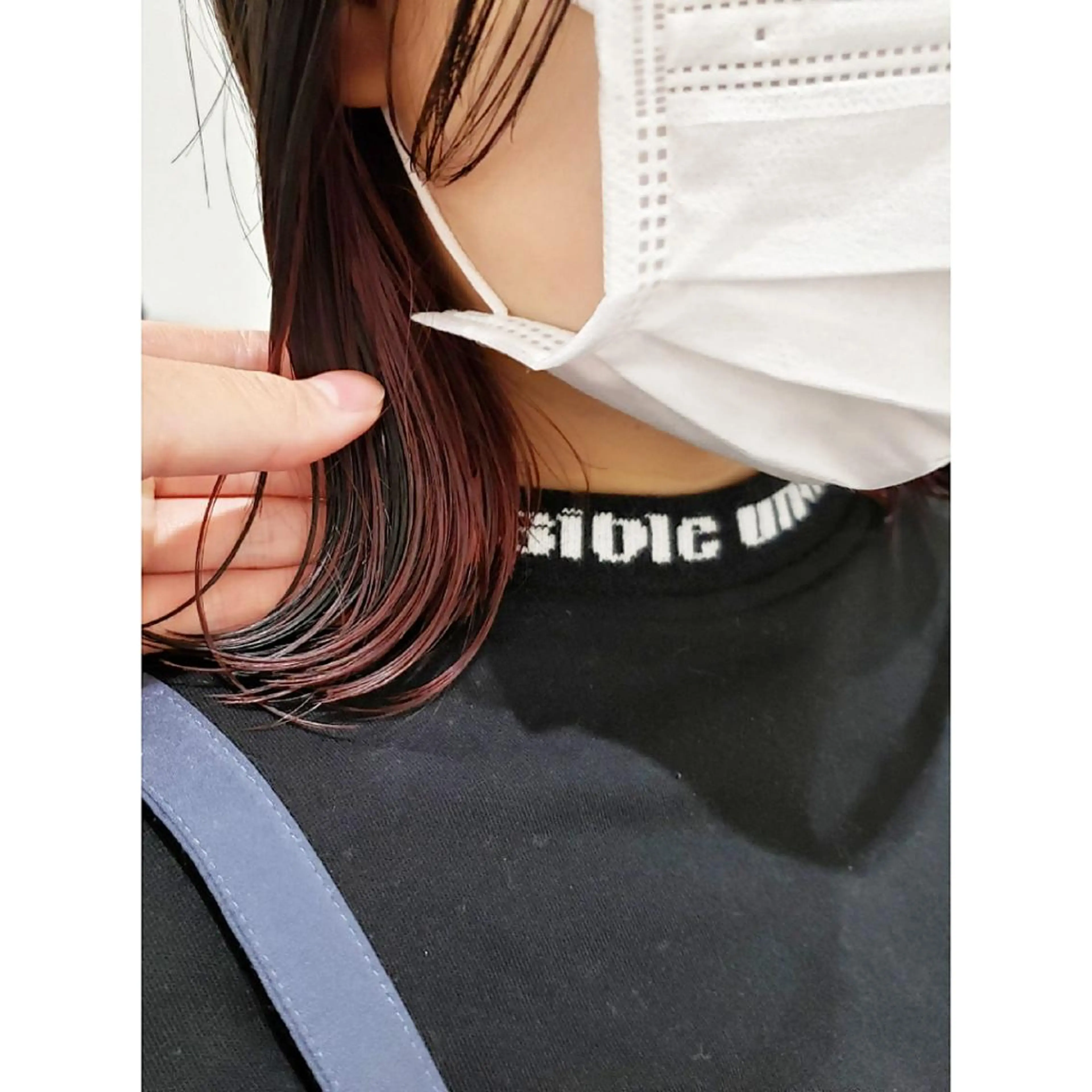 ミディアム カラー ヘアアレンジ イヤリングカラー 髪質改善 髪質改善サロン🍃 AIRI のヘアスタイル