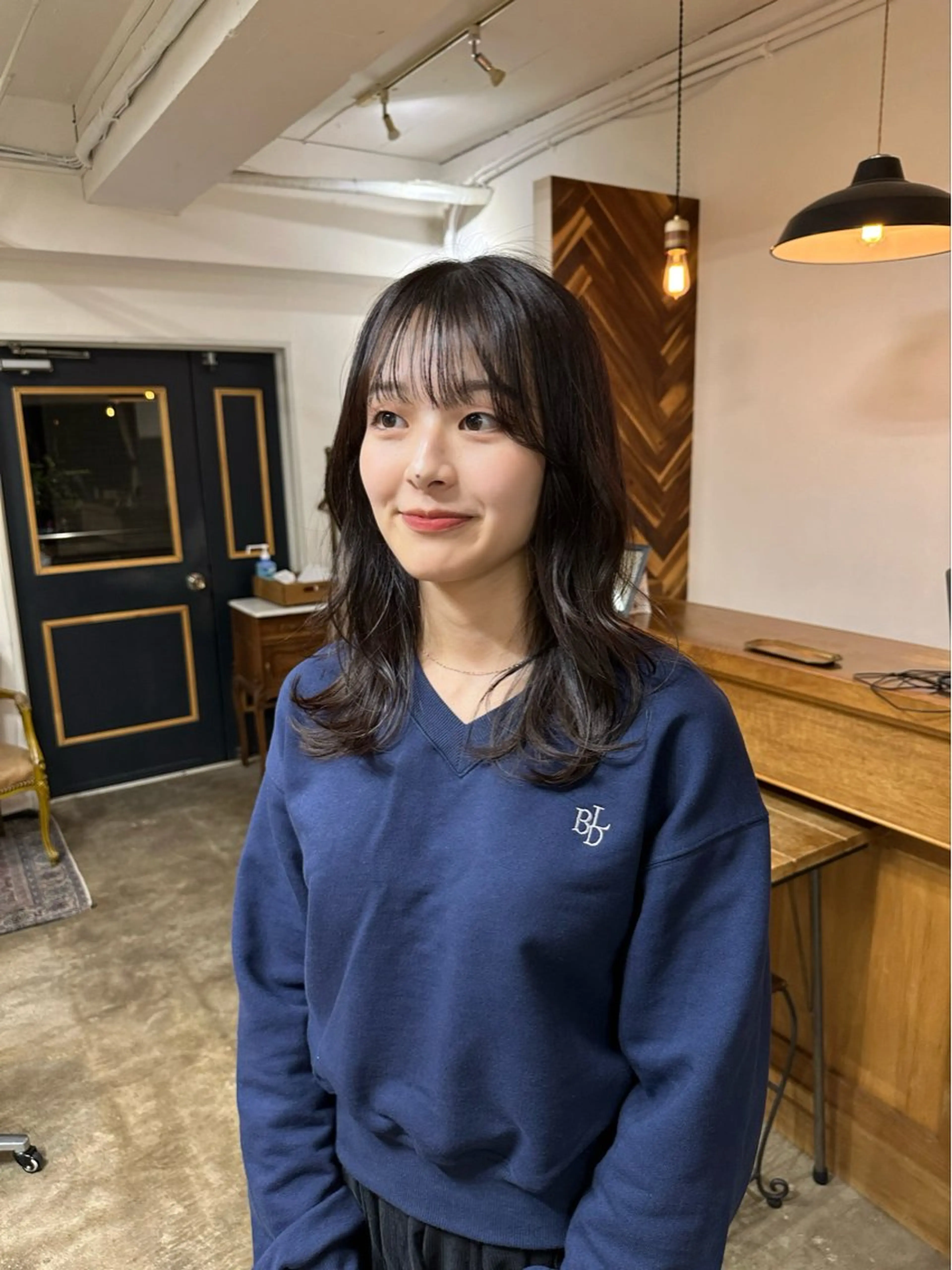 ミディアム カット トリートメント NAGISA 🎀透明感カラー🎀のヘアスタイル