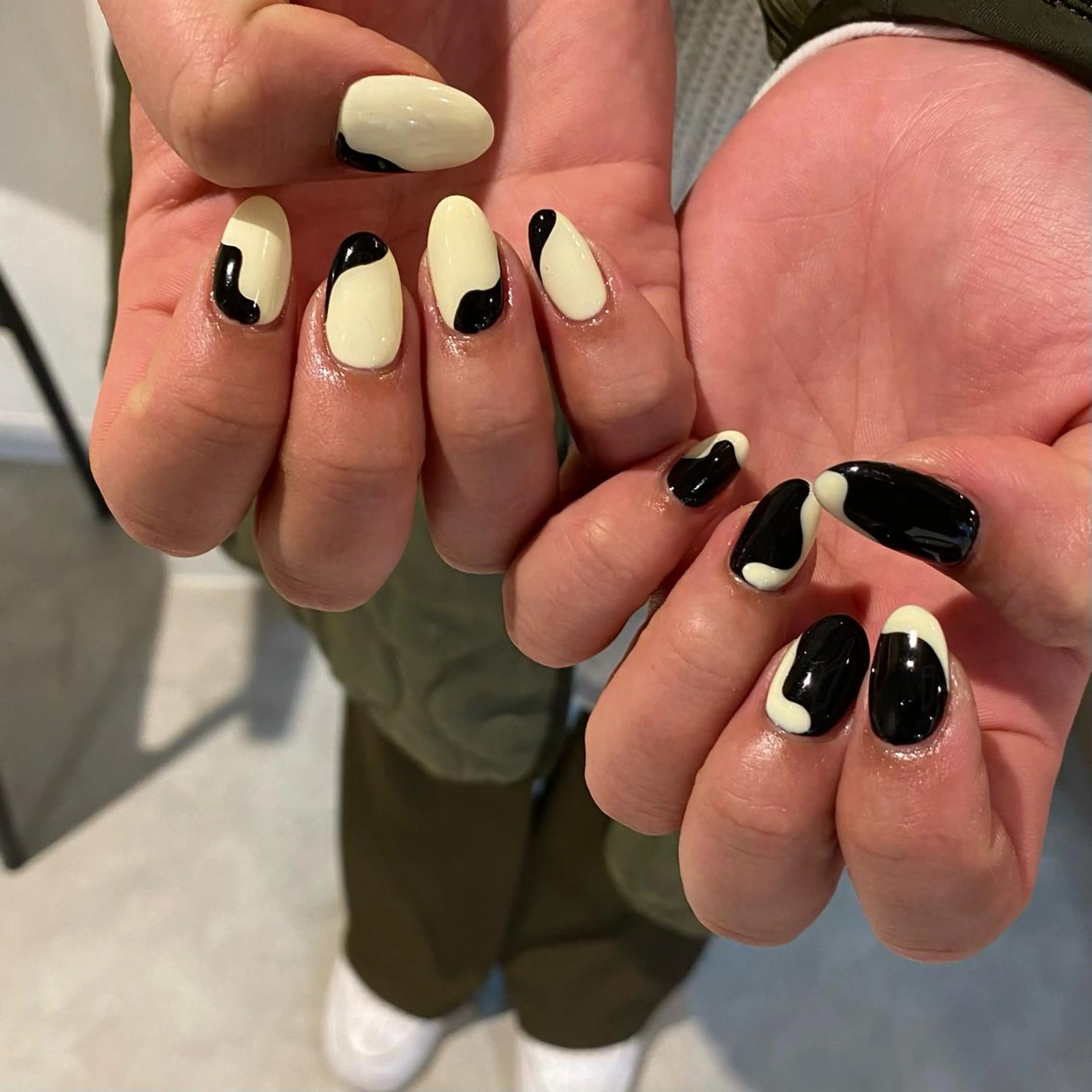 ネイル ニュアンスネイル ハンドネイル RINO AMANE nailのネイルデザイン