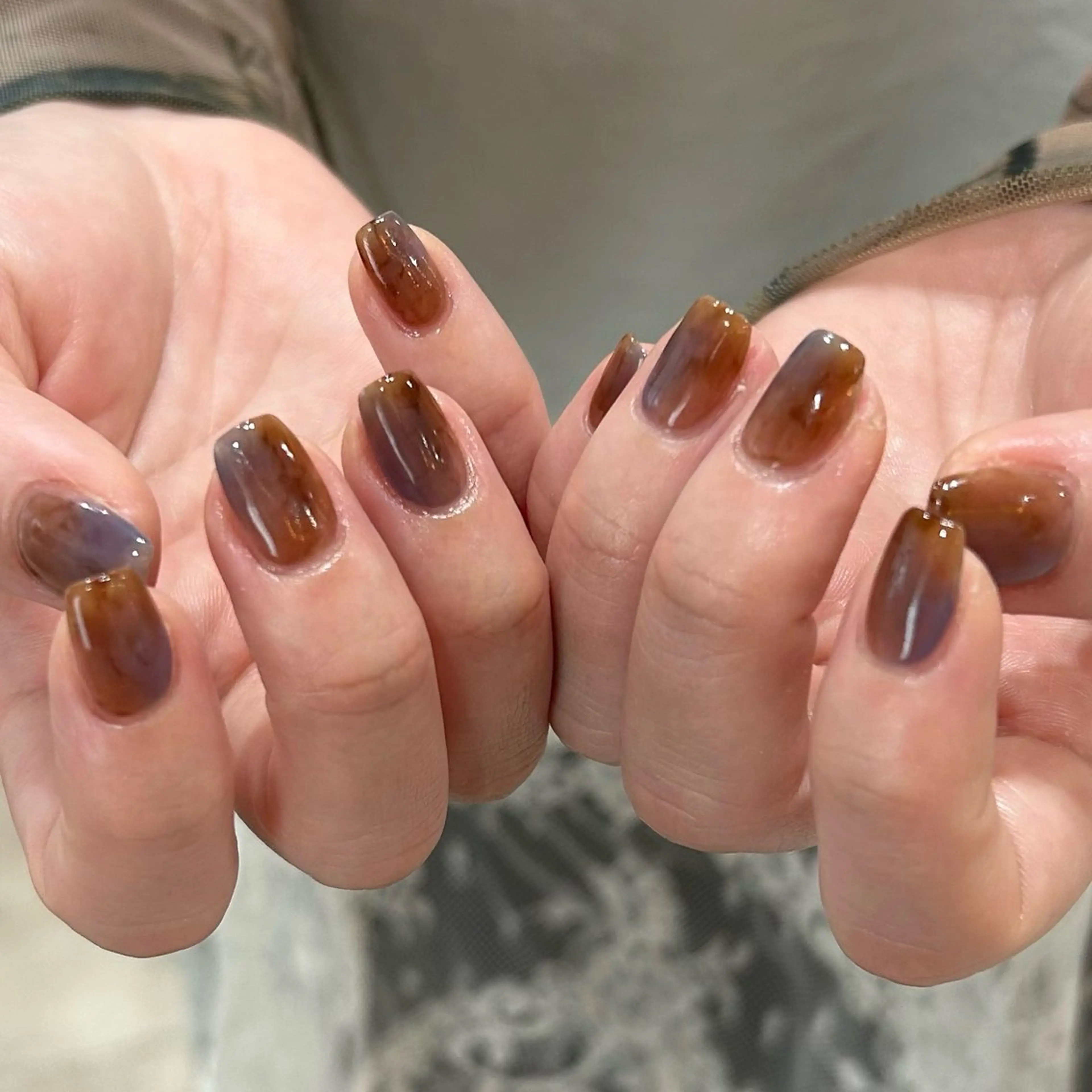 ネイル ジェルネイル ニュアンスネイル パラジェル 春ネイル ハンドネイル shio ♡ 13日空きありのネイルデザイン