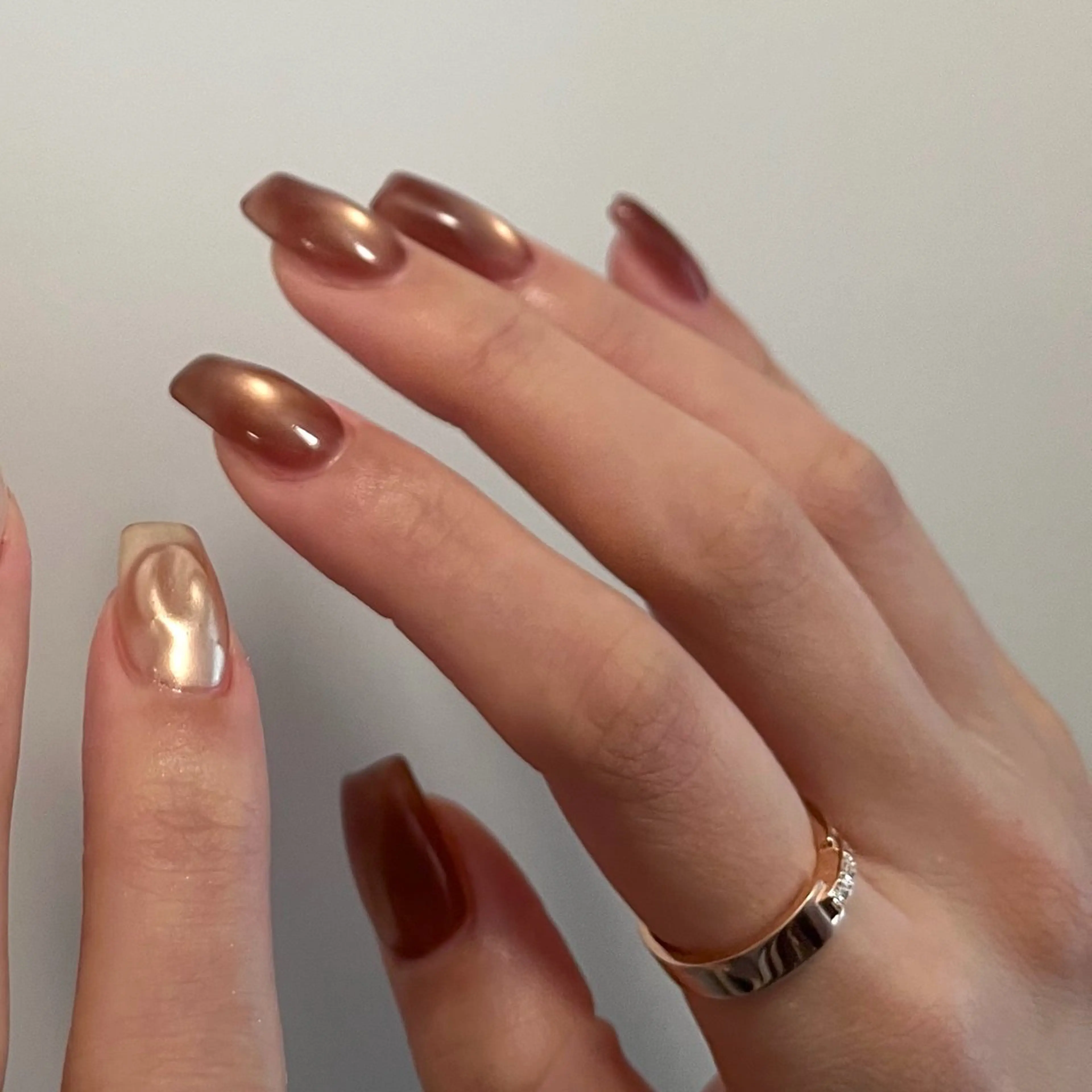 《オフありドライケア込み》うるうるマグネットネイル‪ෆ‪.*の写真