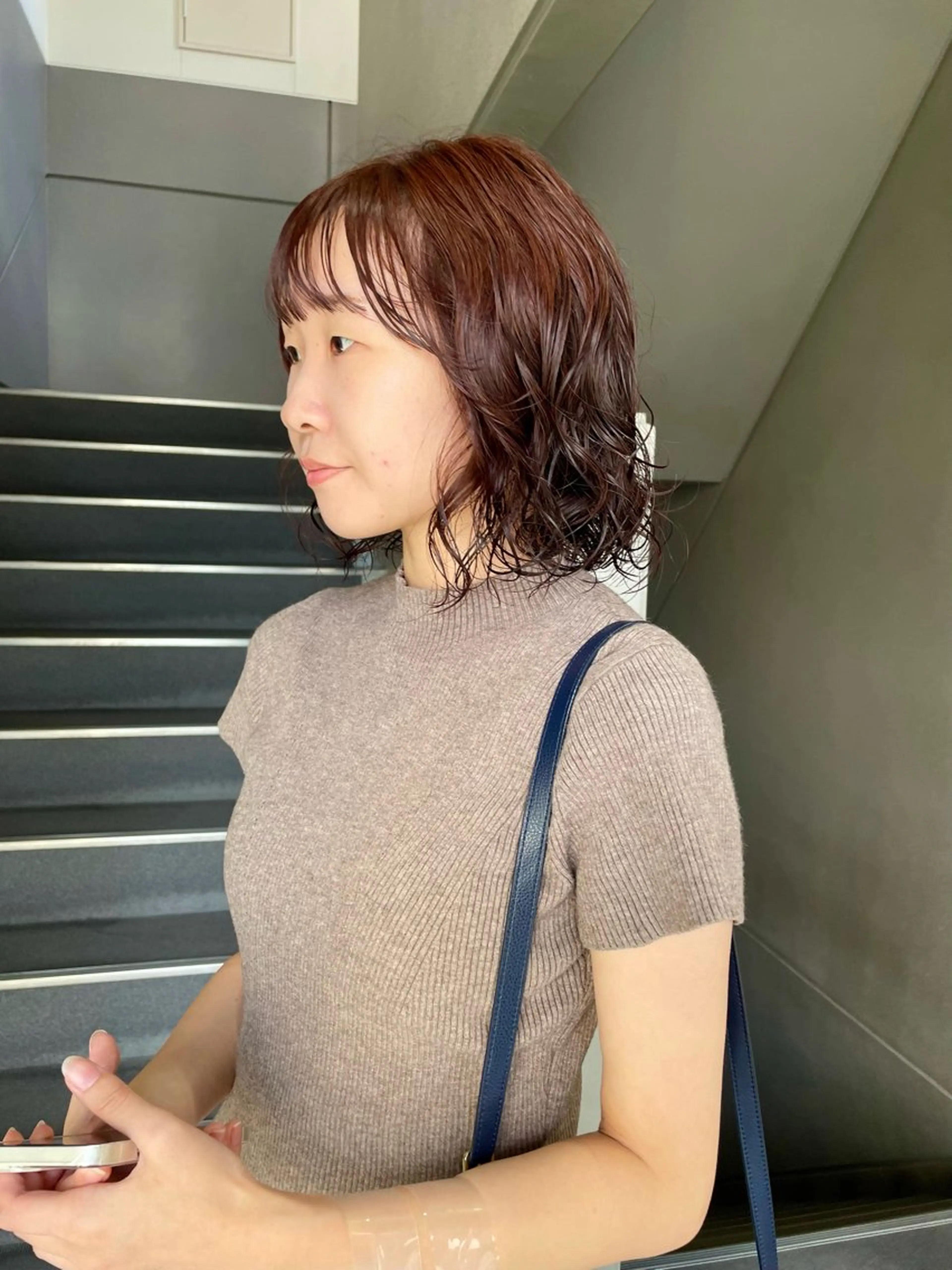 ショート パーマ pole所属・【pole】 minaのヘアスタイル