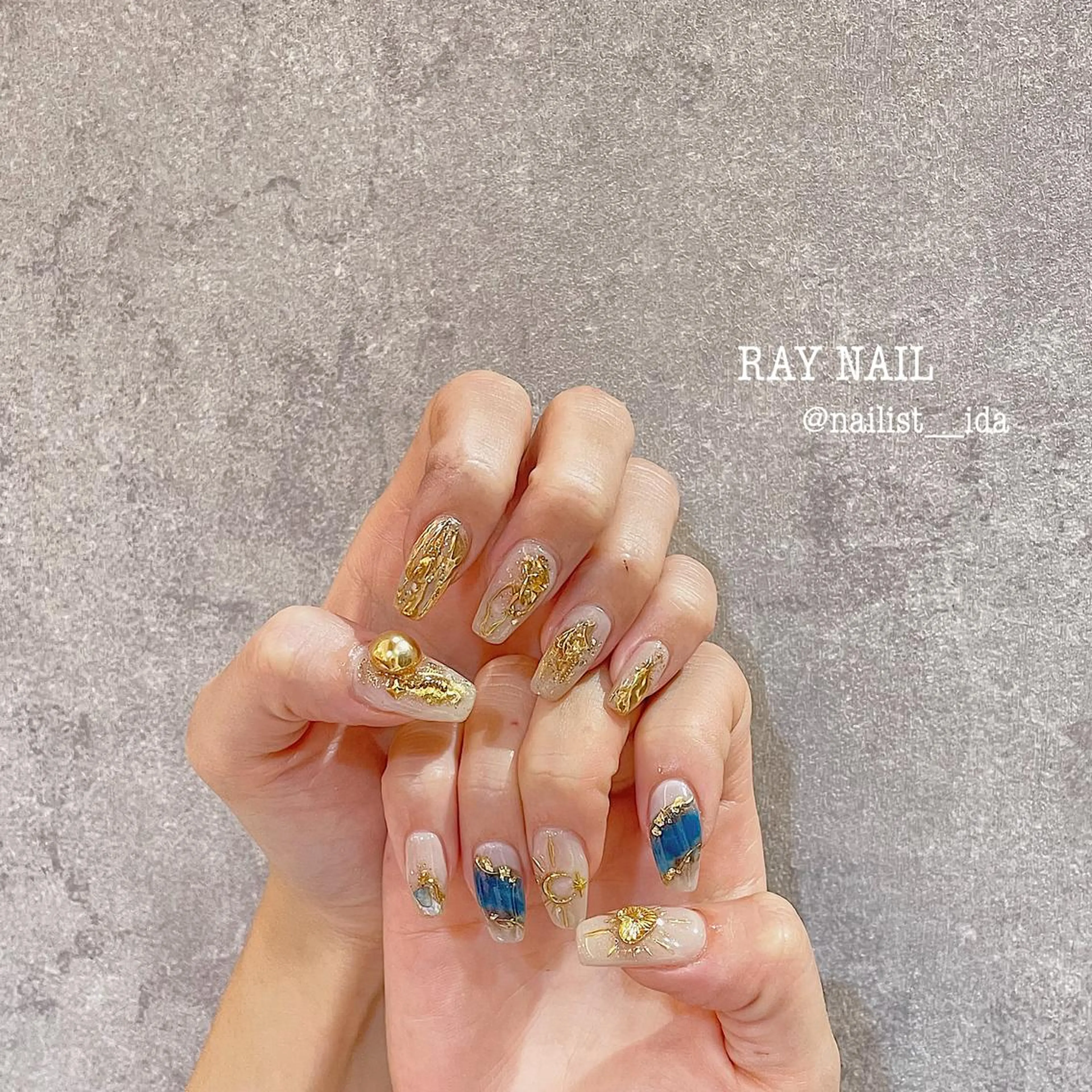 ネイル 夏ネイル Arowa 伊田のネイルデザイン