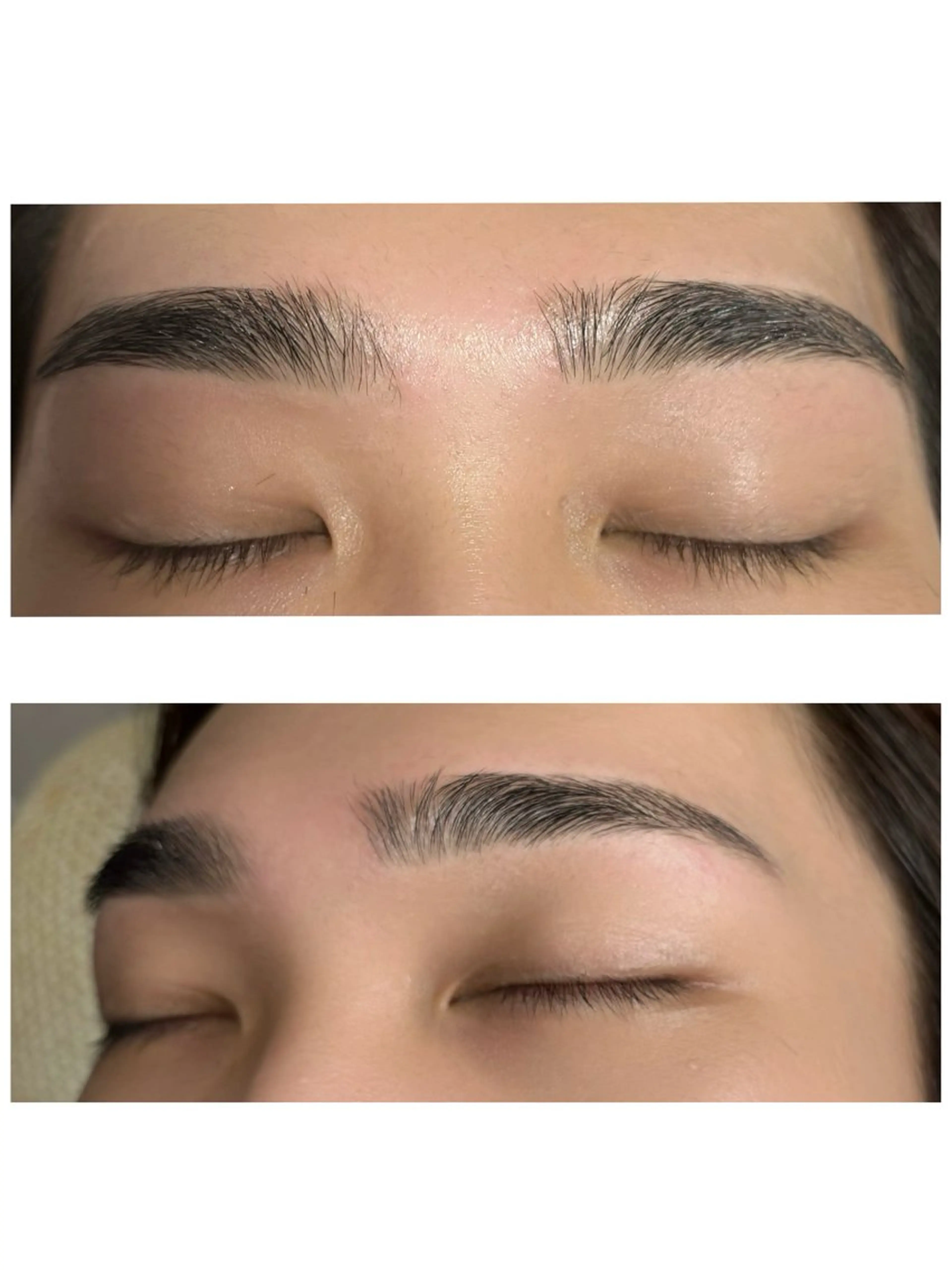 メンズ眉毛waxの写真