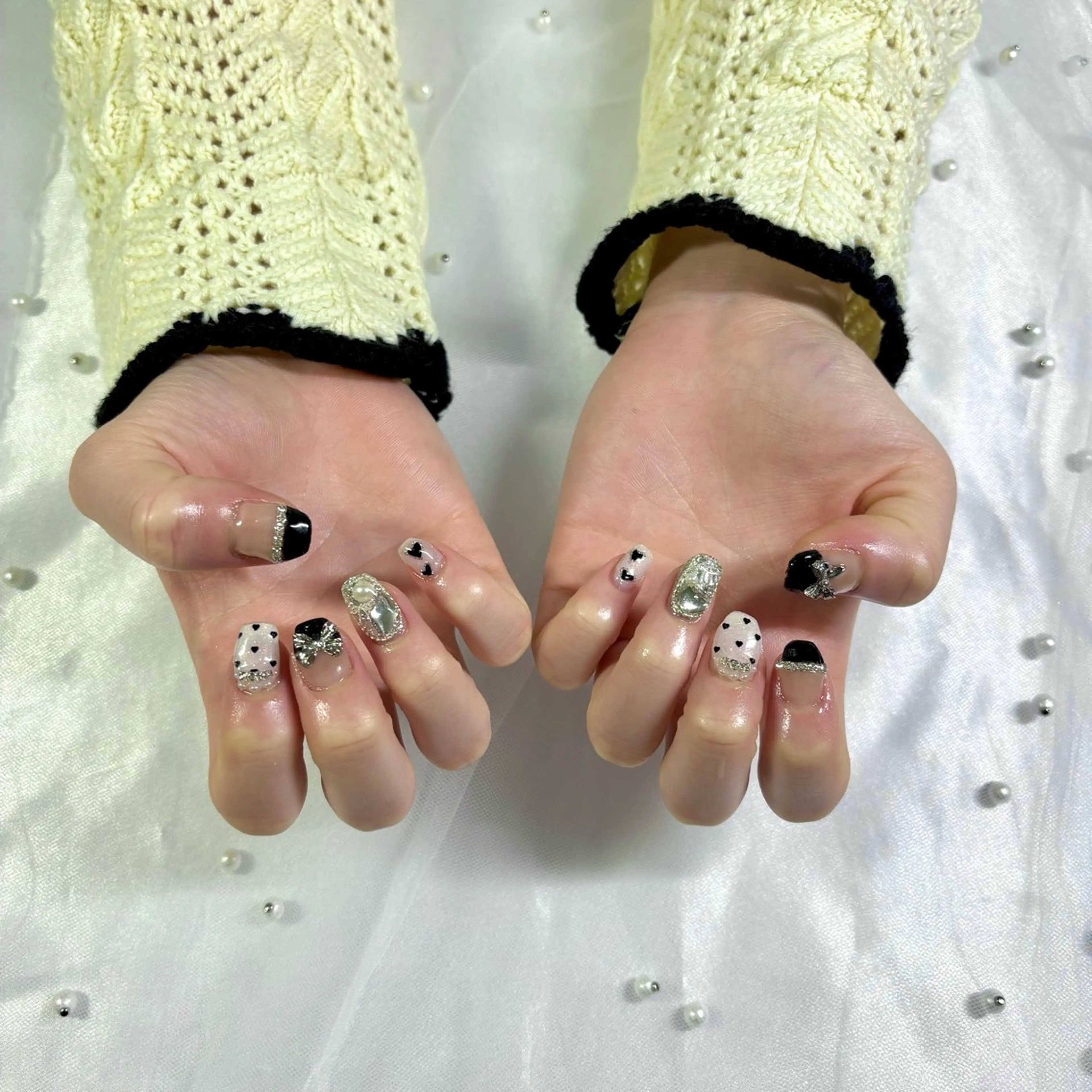 ネイル 持ち込み 山田 麻樹のネイルデザイン