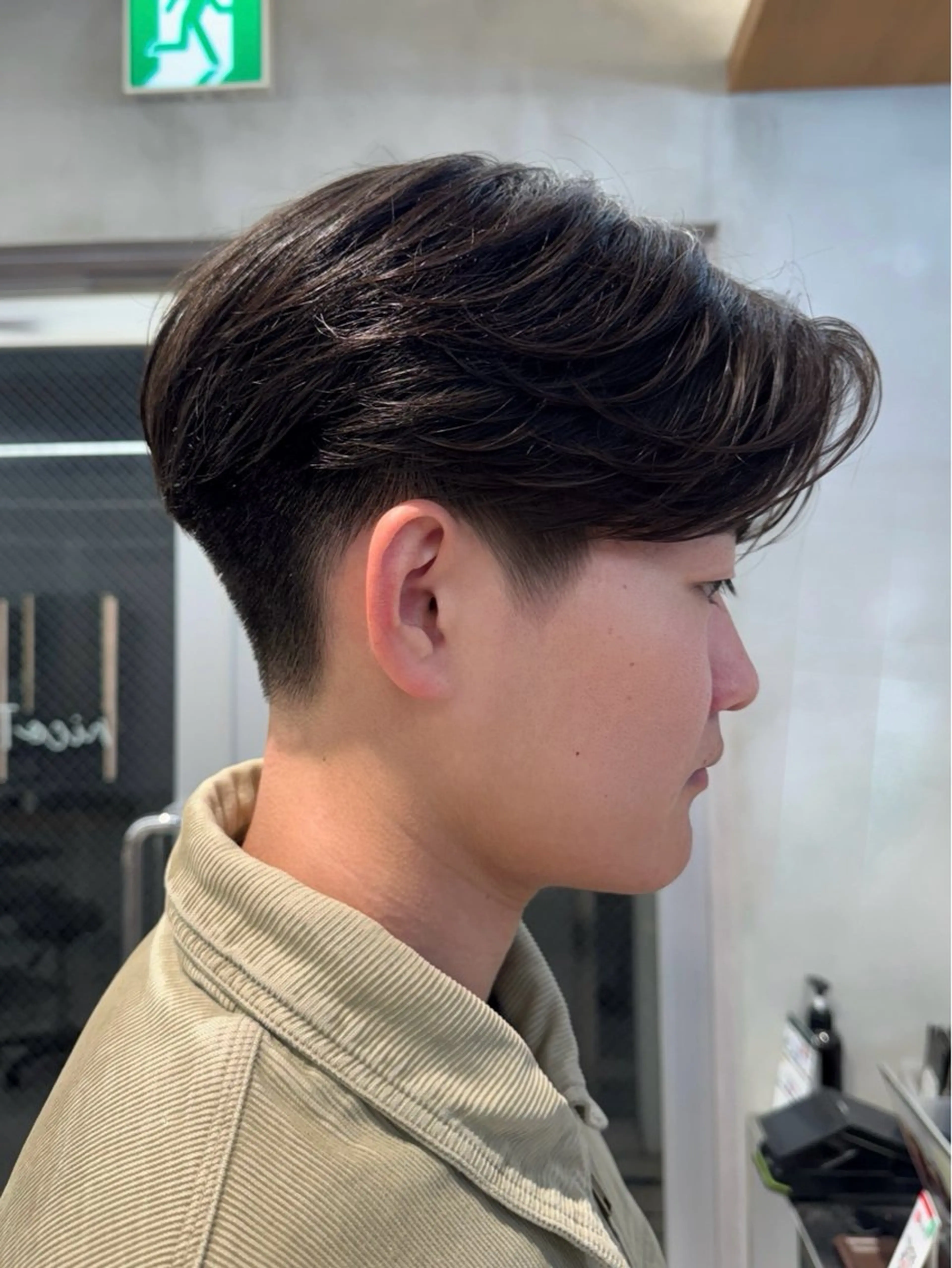 メンズ nicoTOKYO 原宿所属・センターパート /メンズ/海野颯生のヘアスタイル