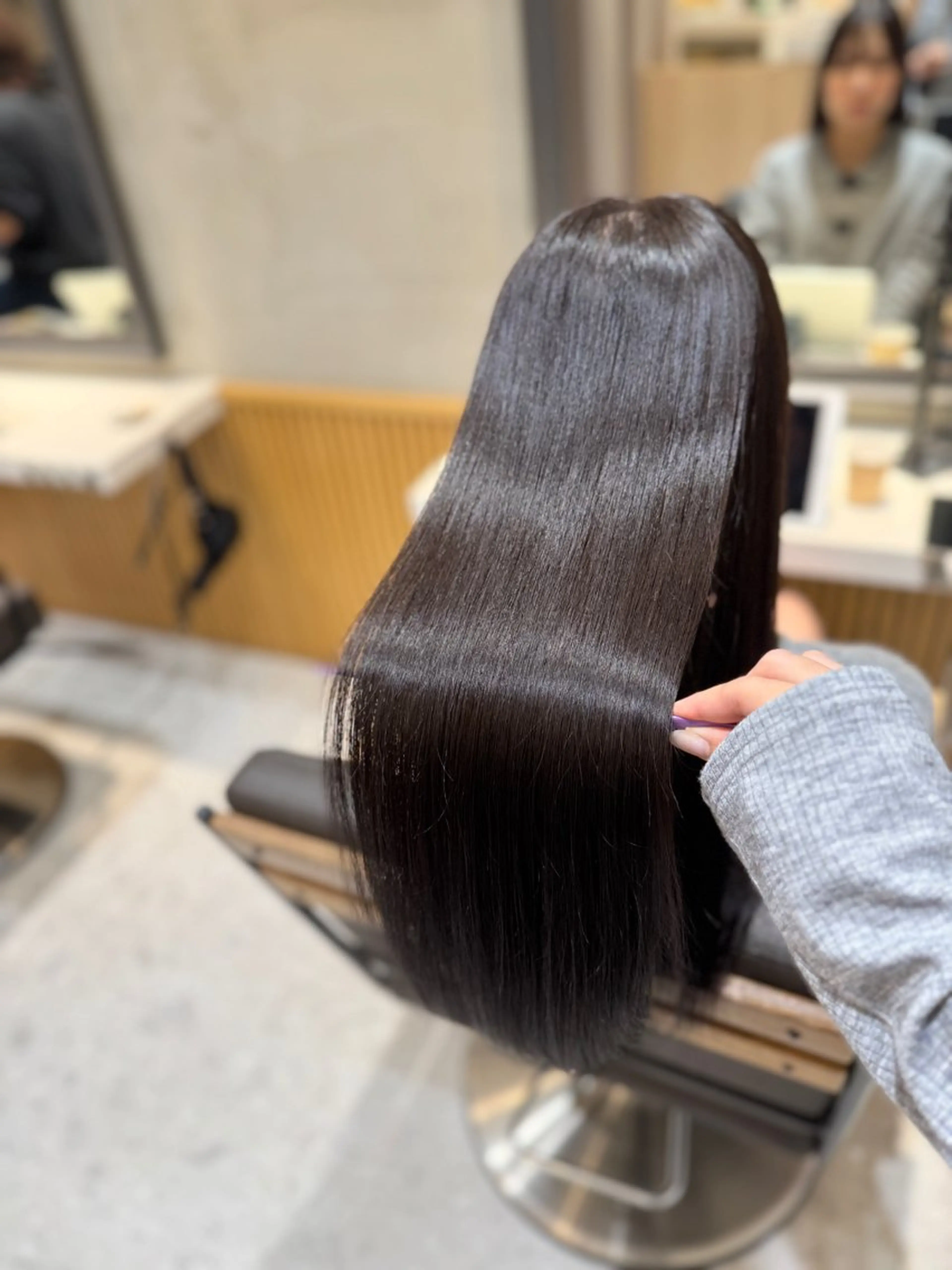 ロング ブリーチなしWカラー ヘアセット🎀はるかのヘアスタイル