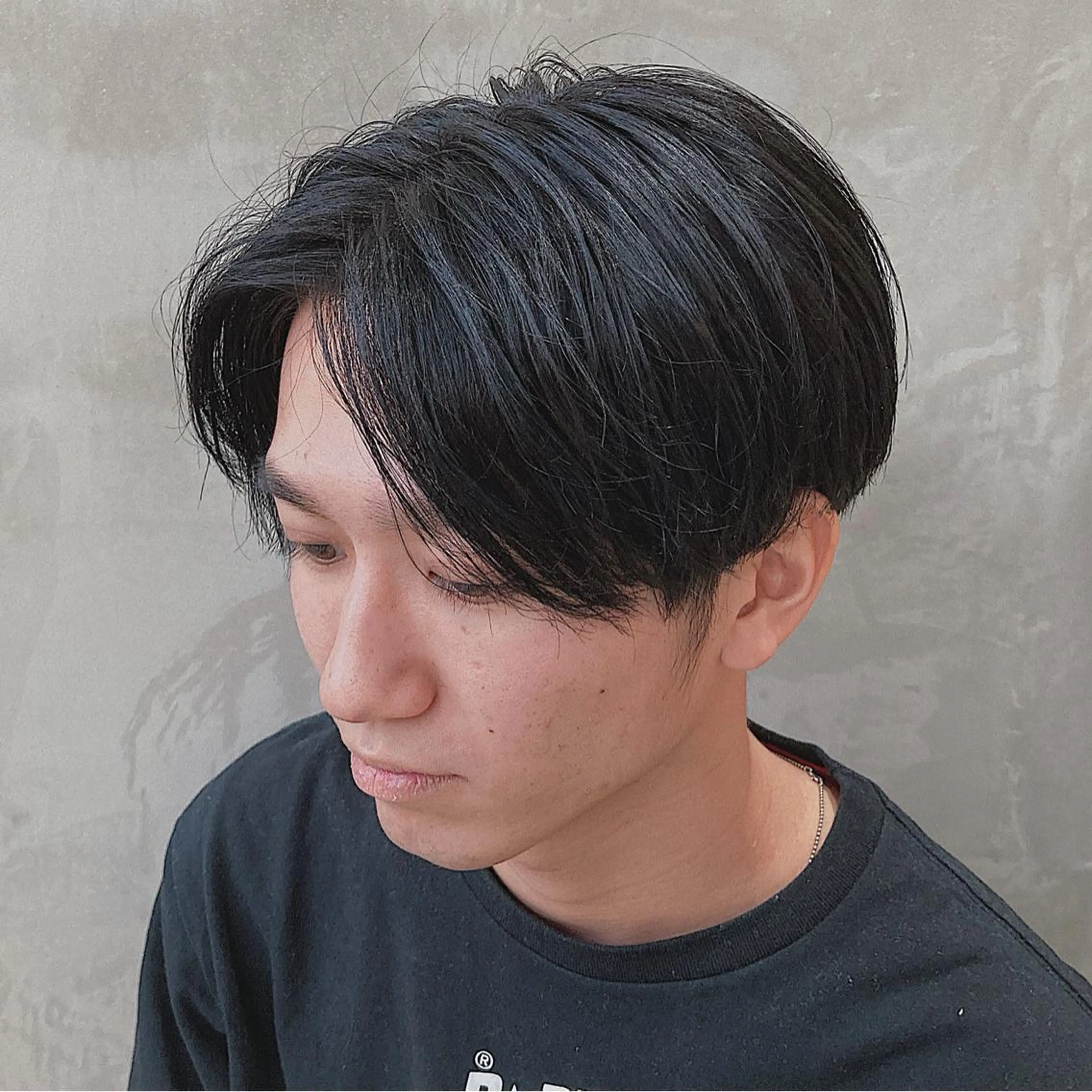 ショート メンズ 波巻きスパイラルパー マ/シャドウパーマ駿のヘアスタイル