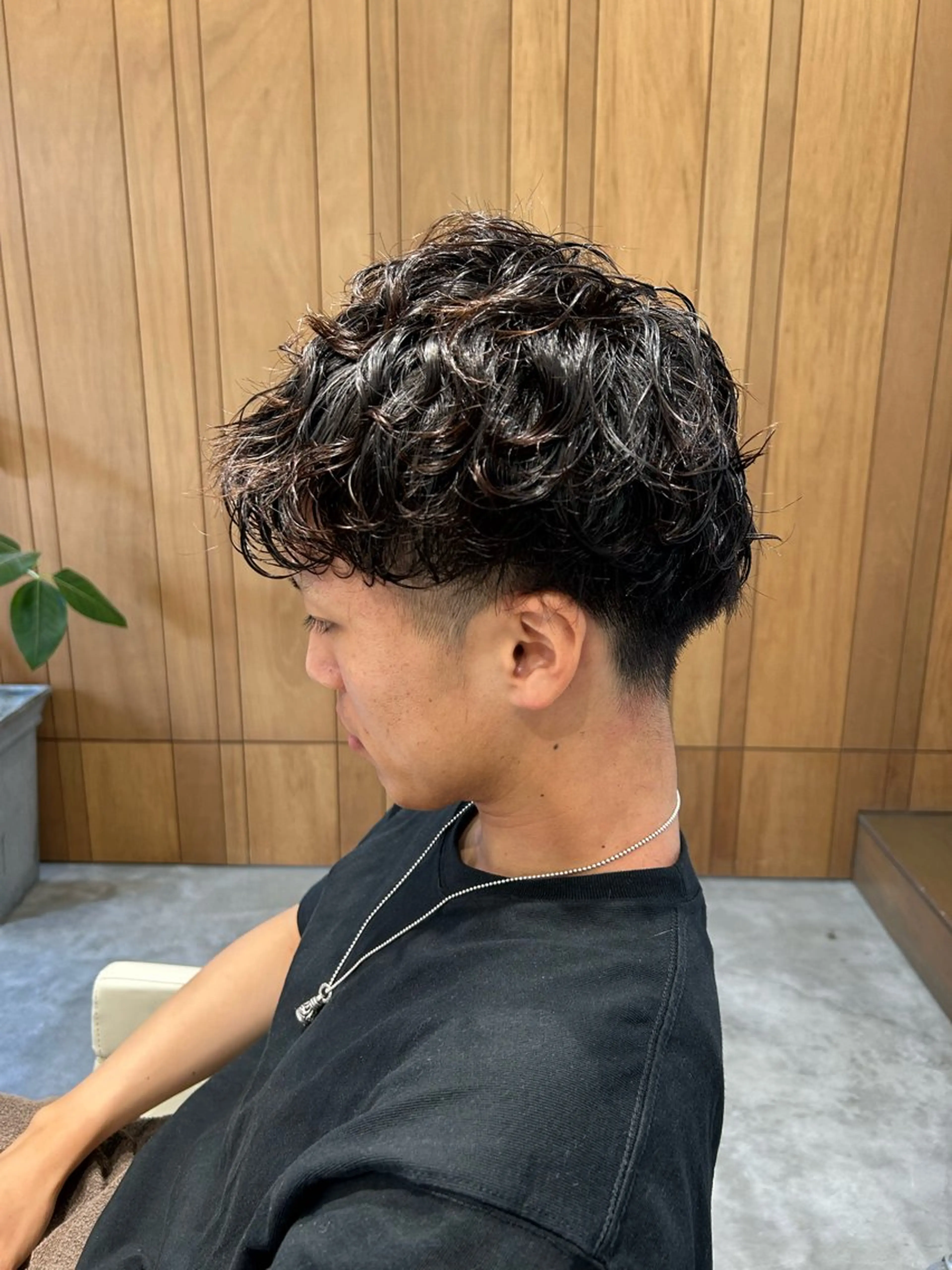 【人気No1メニュー✨】メンズカット+パーマ30%OFFの写真