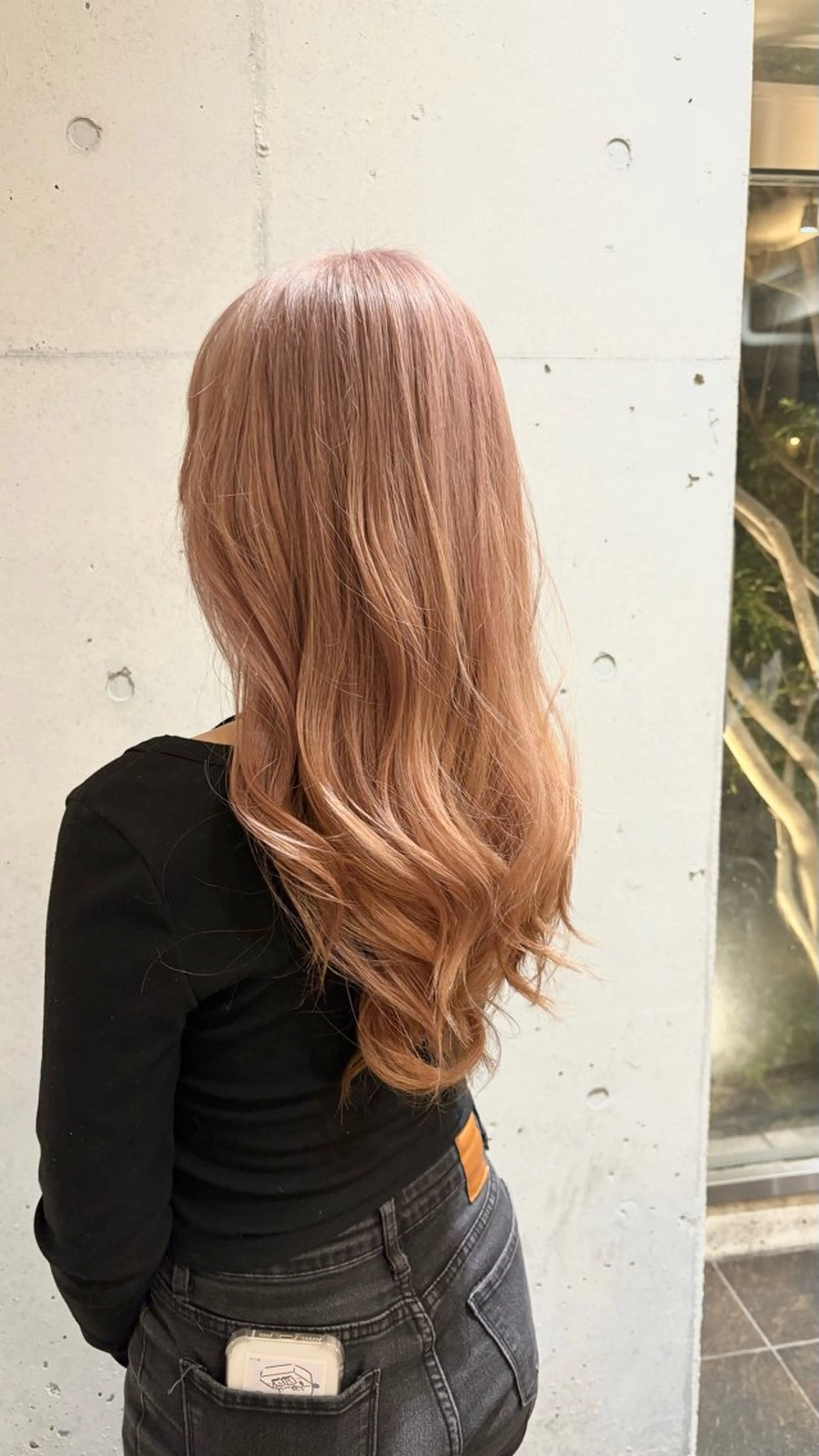 ロング ブリーチ/ボブ/ 髪質改善/ 熊谷 優のヘアスタイル