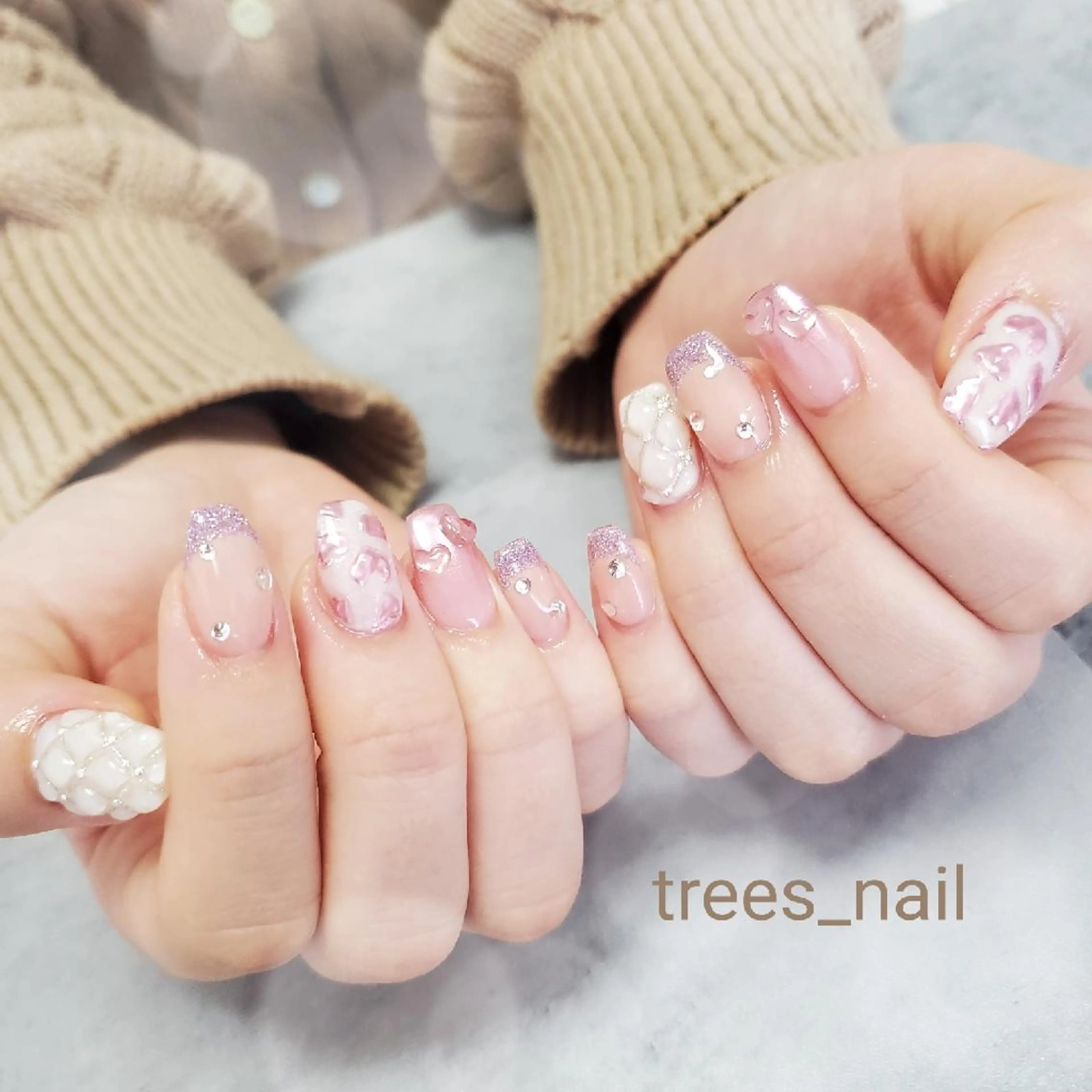 ネイル trees_ nailのネイルデザイン