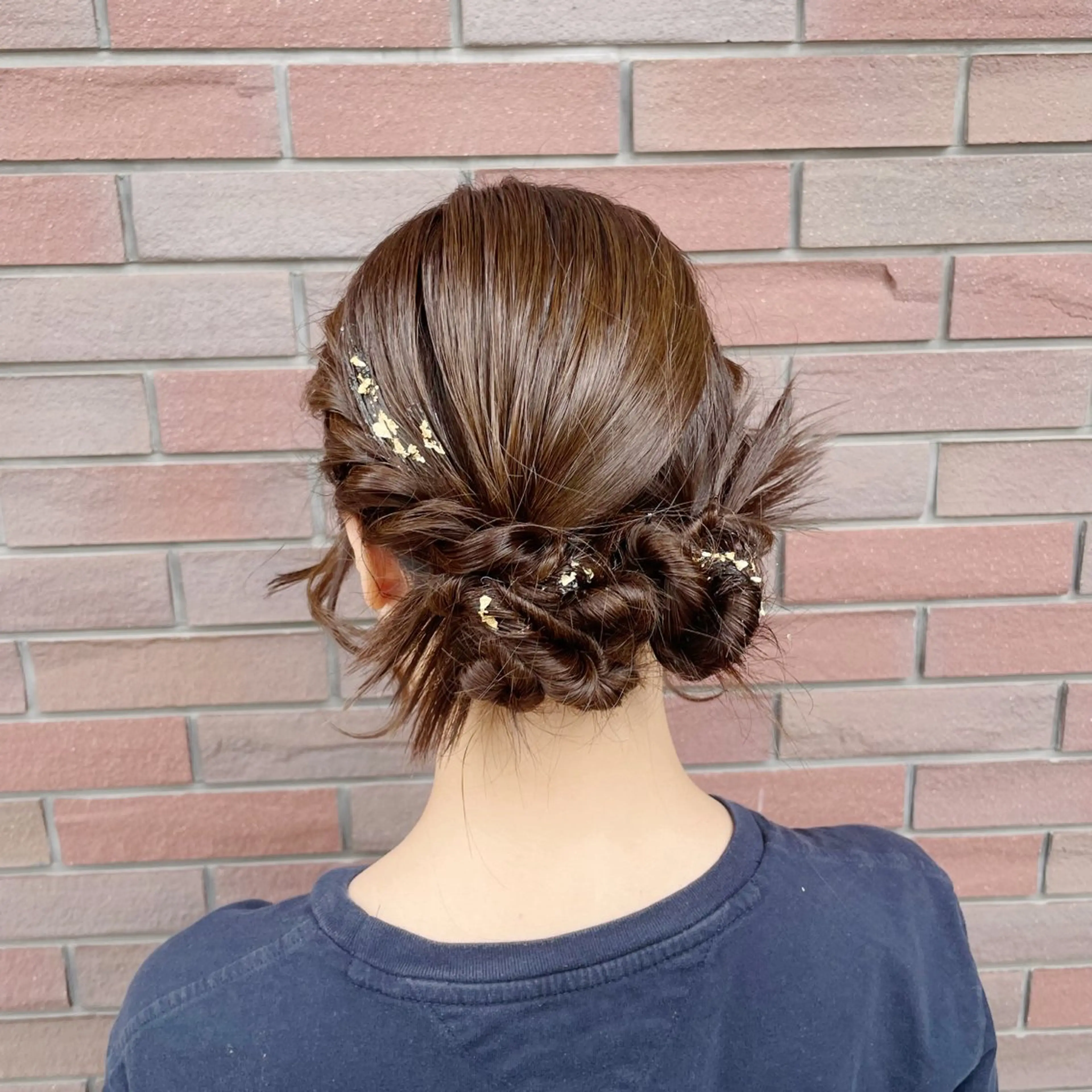 ミディアム カラー ヘアアレンジ 古沢 みづきのヘアスタイル