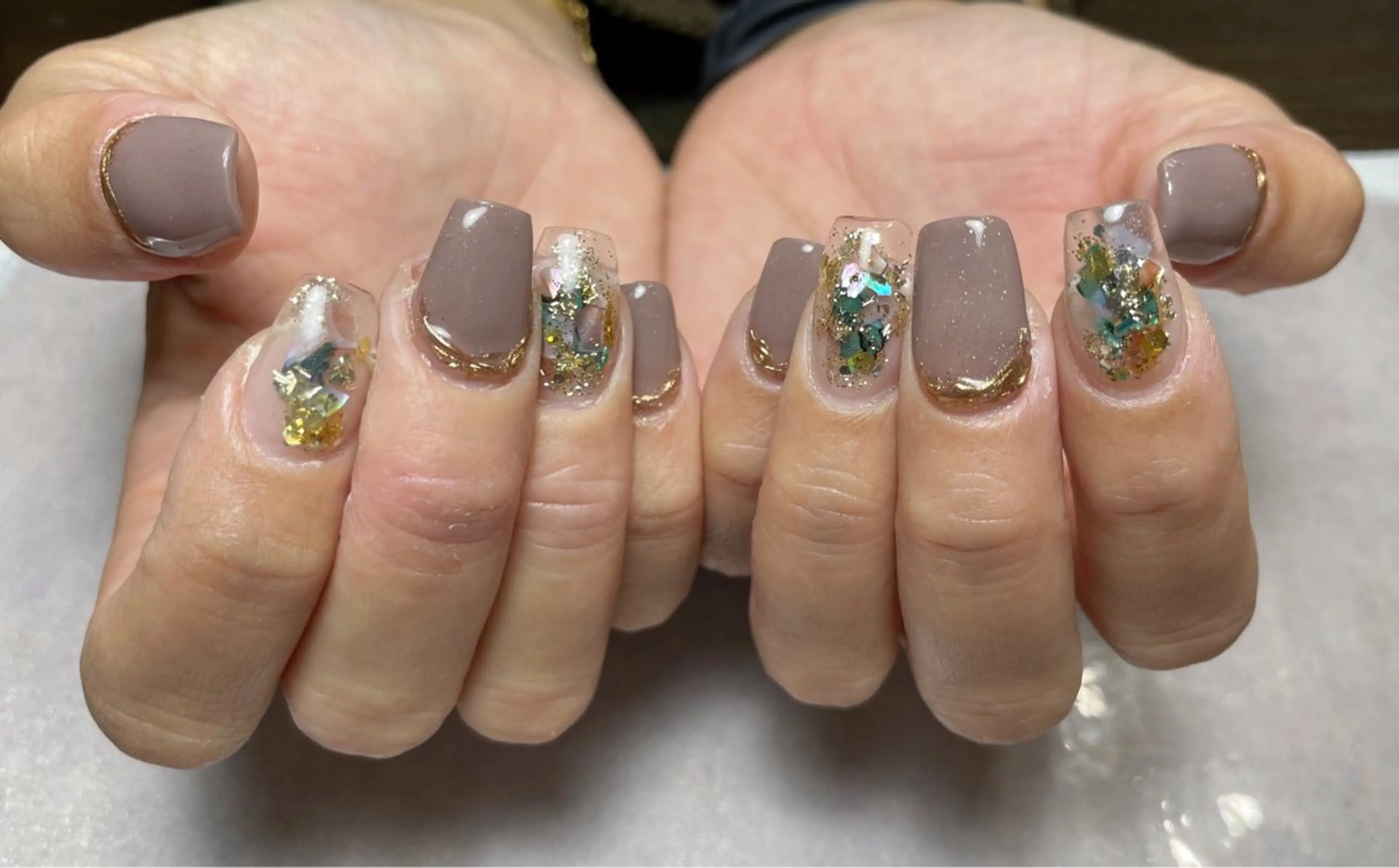 ネイル ミラーネイル ワンカラーネイル スカルプネイル ハンドネイル BLANCEnail所属・BLANCnail yuuのネイルデザイン